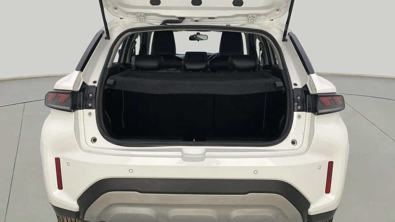 Boot space view of a maruti suzuki fronx