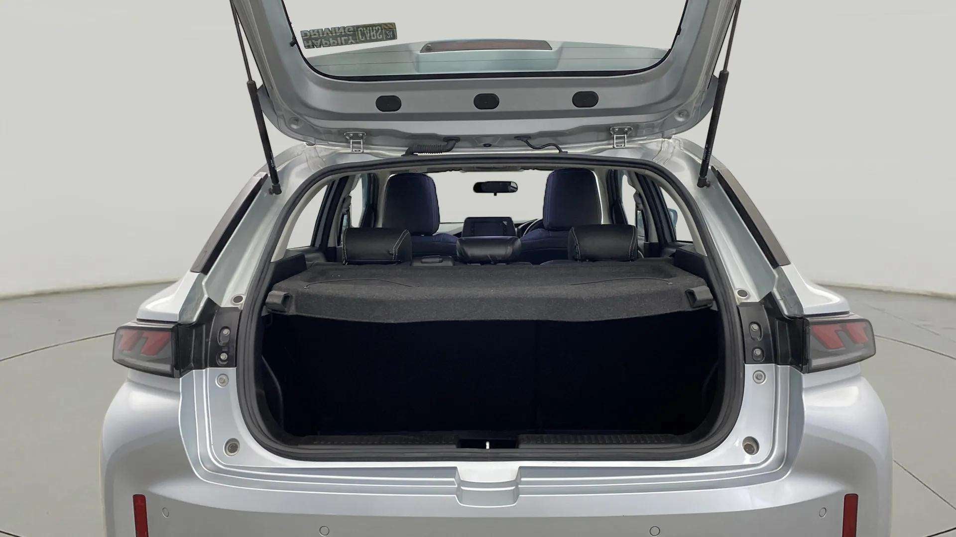 Boot space view of a Maruti Suzuki FRONX