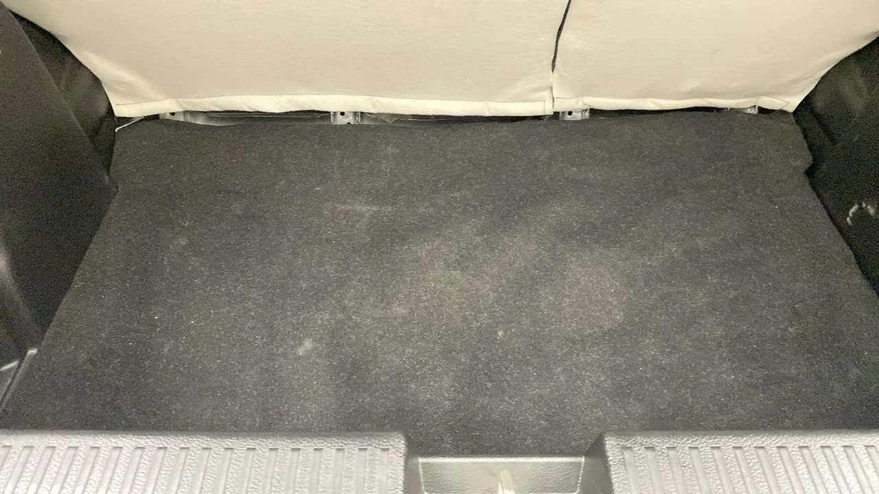 Boot space of a Maruti Suzuki FRONX