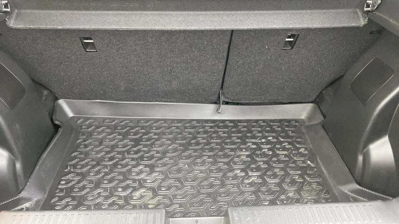 Boot space of a Maruti Suzuki FRONX