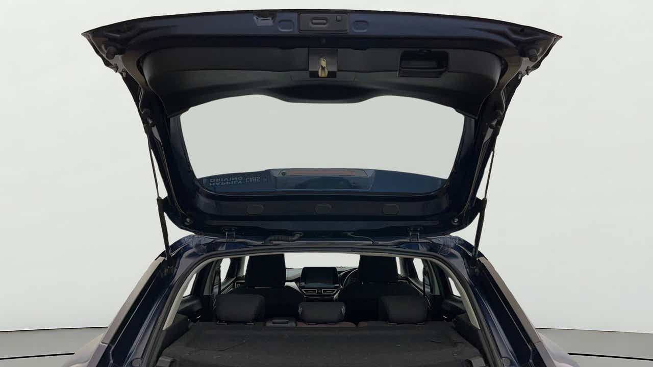 Open boot view of a Maruti Suzuki FRONX