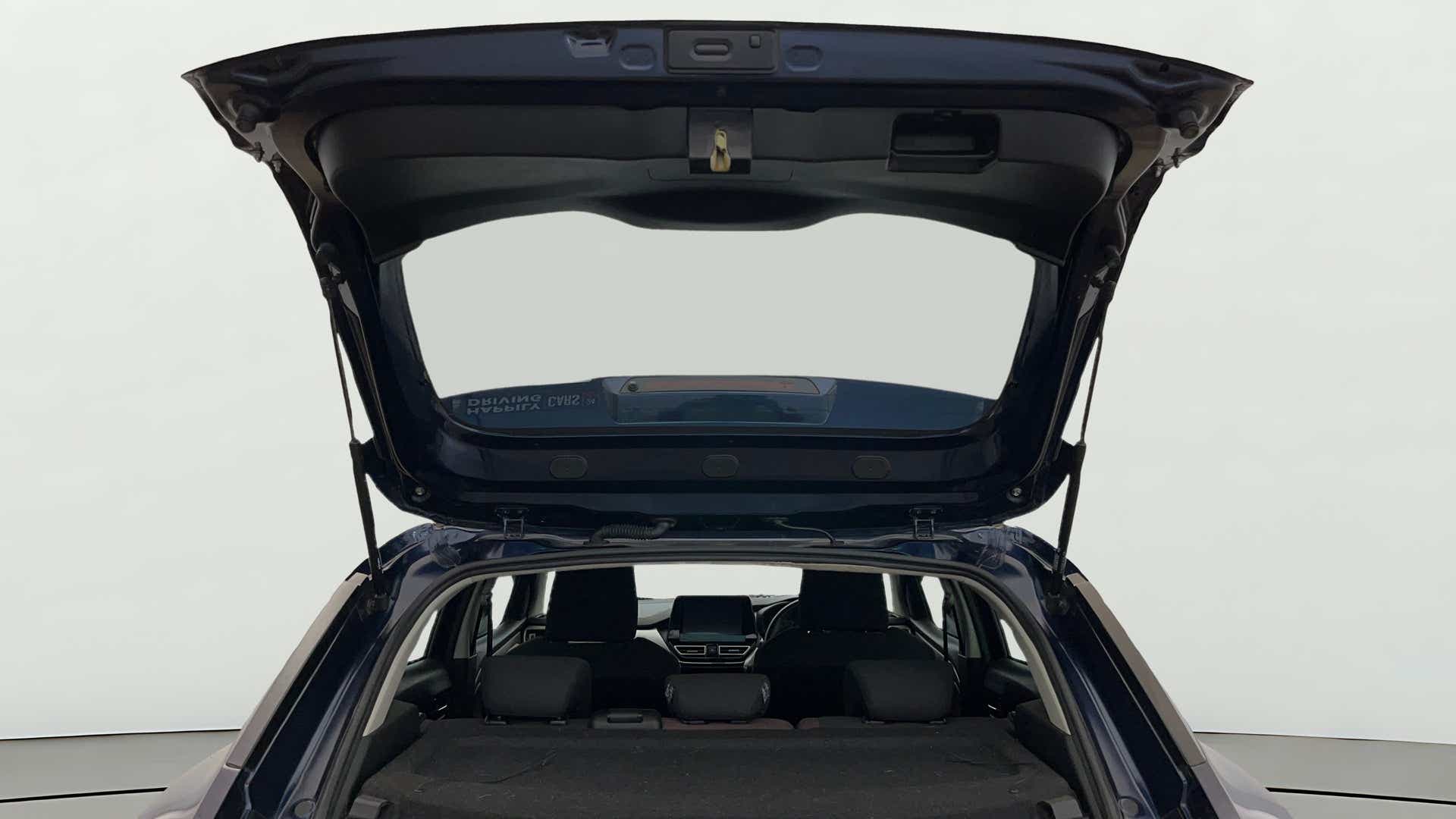 Open boot view of a Maruti Suzuki FRONX