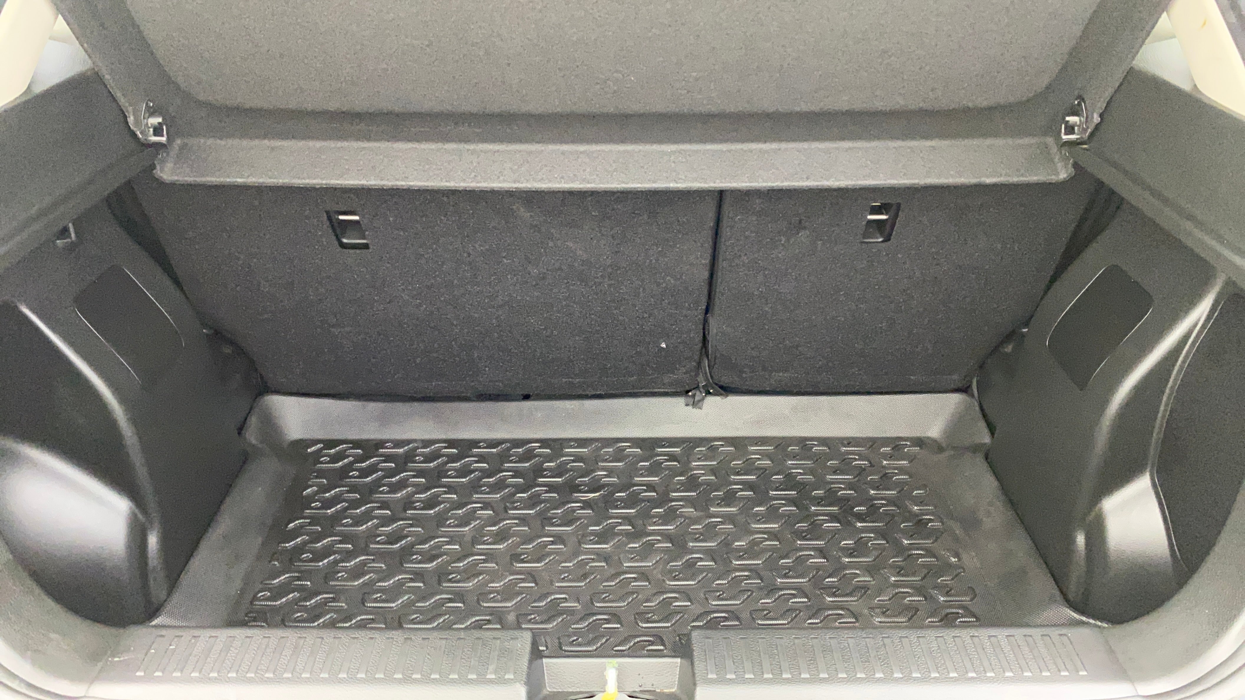 Boot space of a Maruti Suzuki FRONX