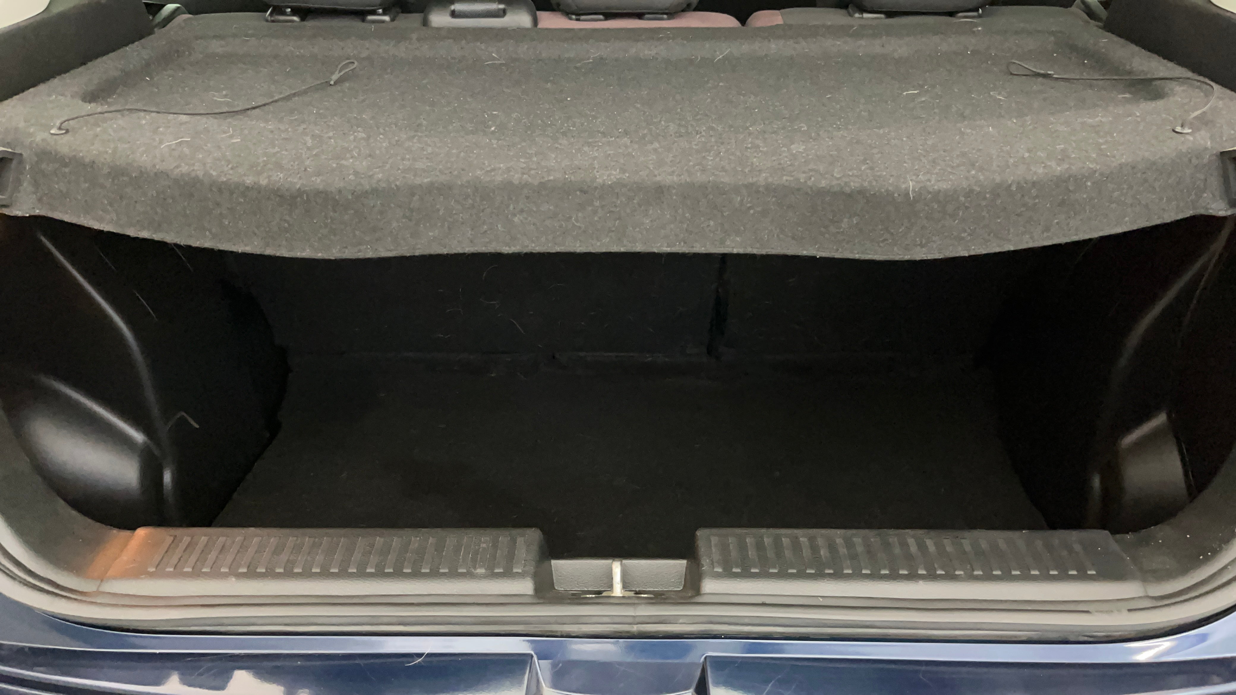 Boot space of a Maruti Suzuki FRONX