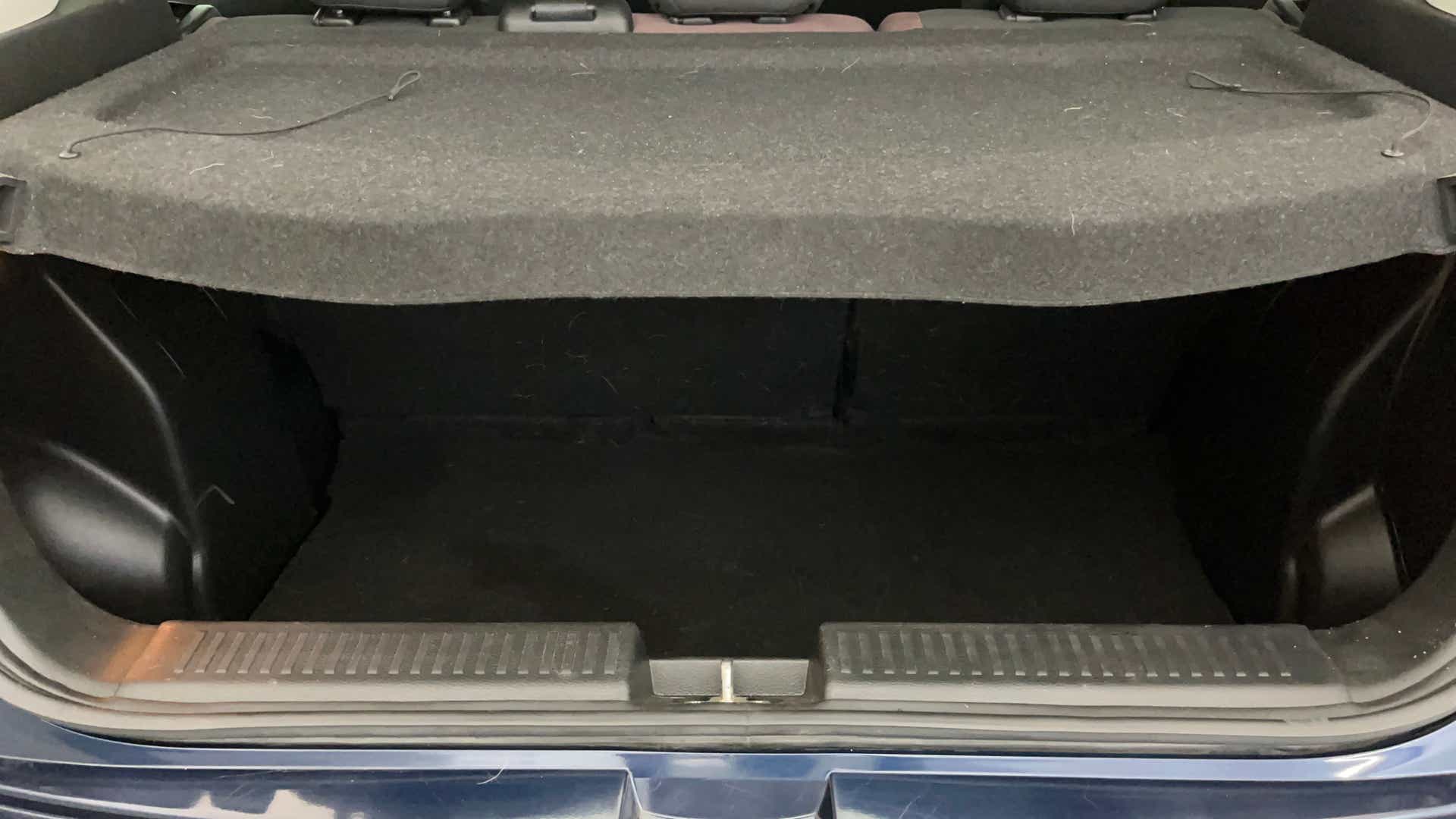 Boot space of a Maruti Suzuki FRONX