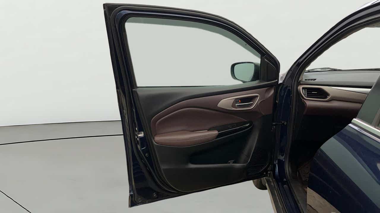 Front driver side door interior of a Maruti Suzuki FRONX