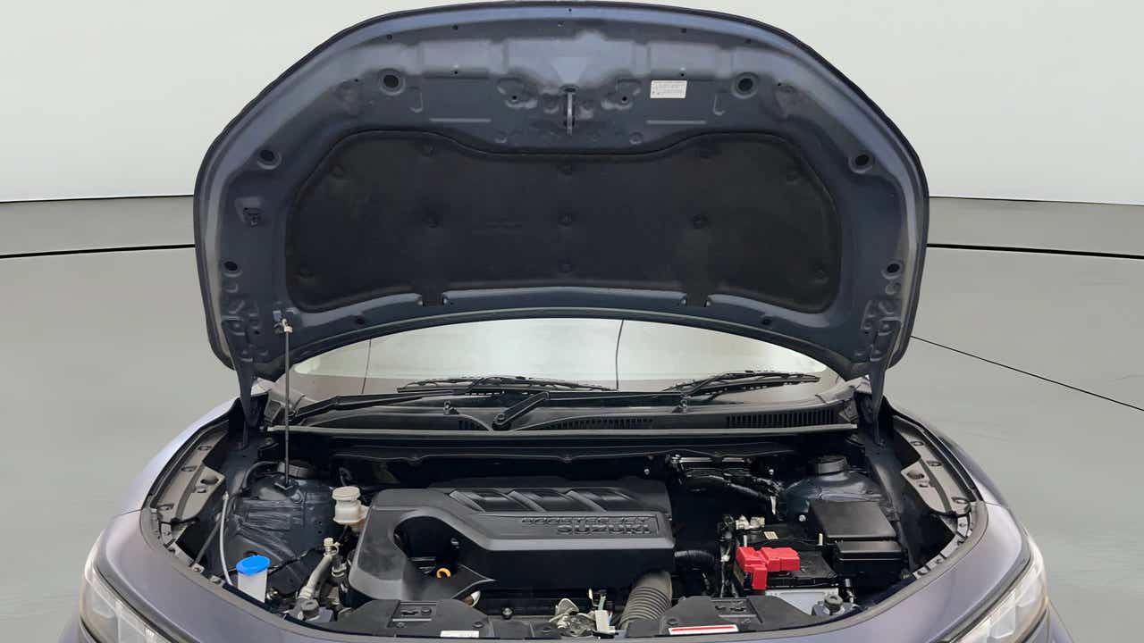 Engine bay view of a Maruti Suzuki FRONX