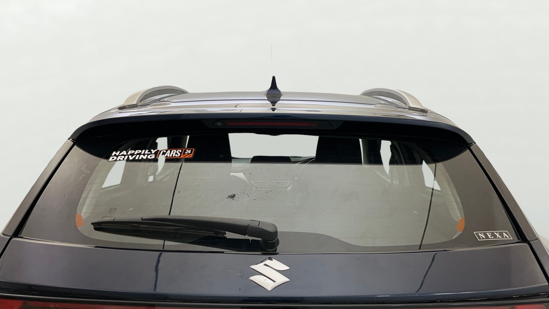 Rear view of a Maruti Suzuki FRONX