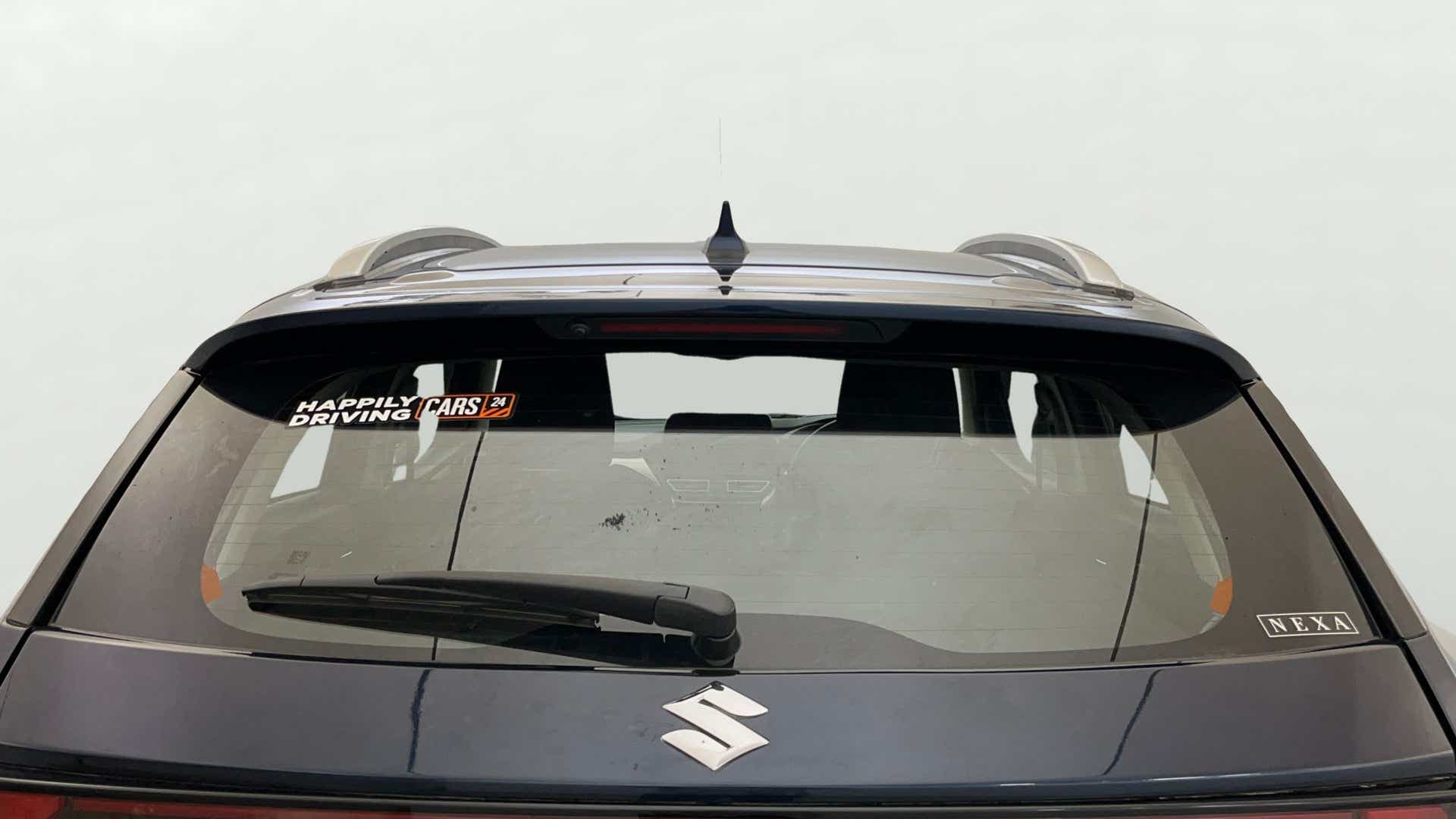 Rear view of a Maruti Suzuki FRONX