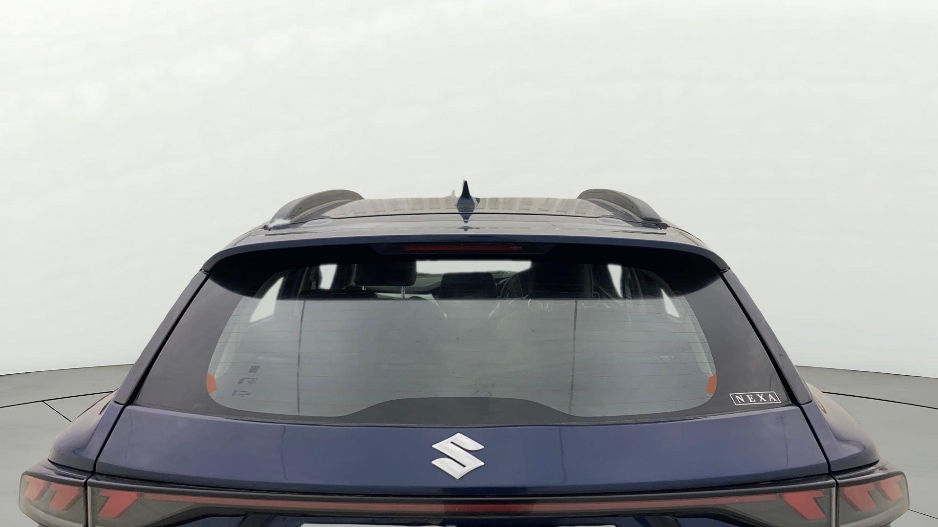 Rear view of a Maruti Suzuki FRONX