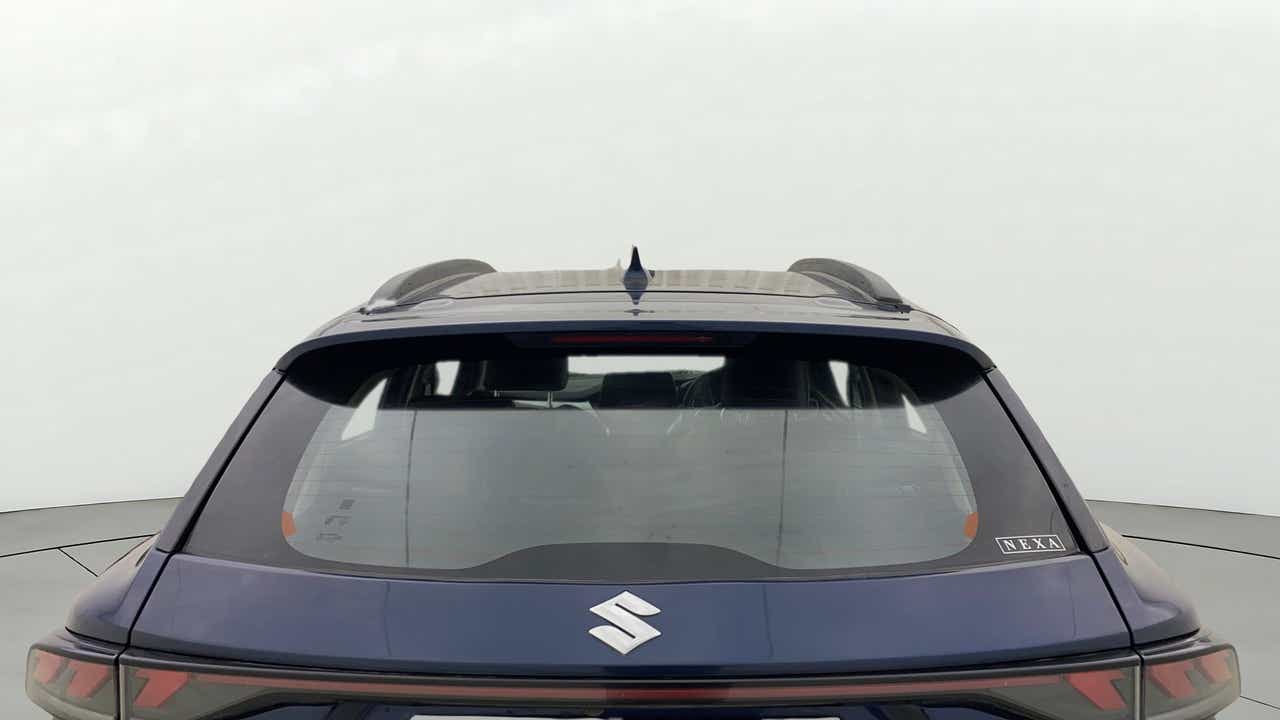 Rear view of a Maruti Suzuki FRONX