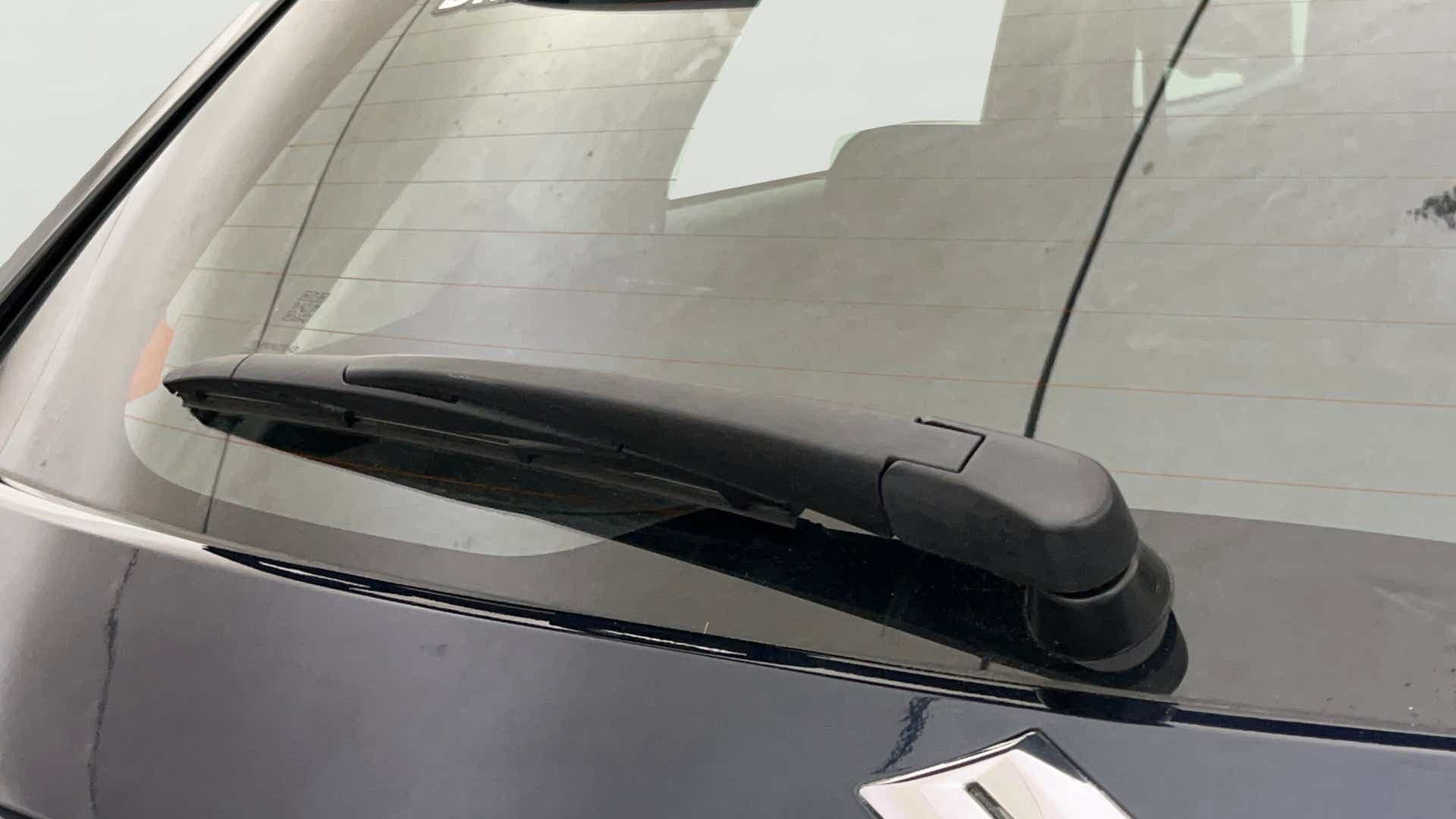 Rear wiper close-up of a Maruti Suzuki FRONX