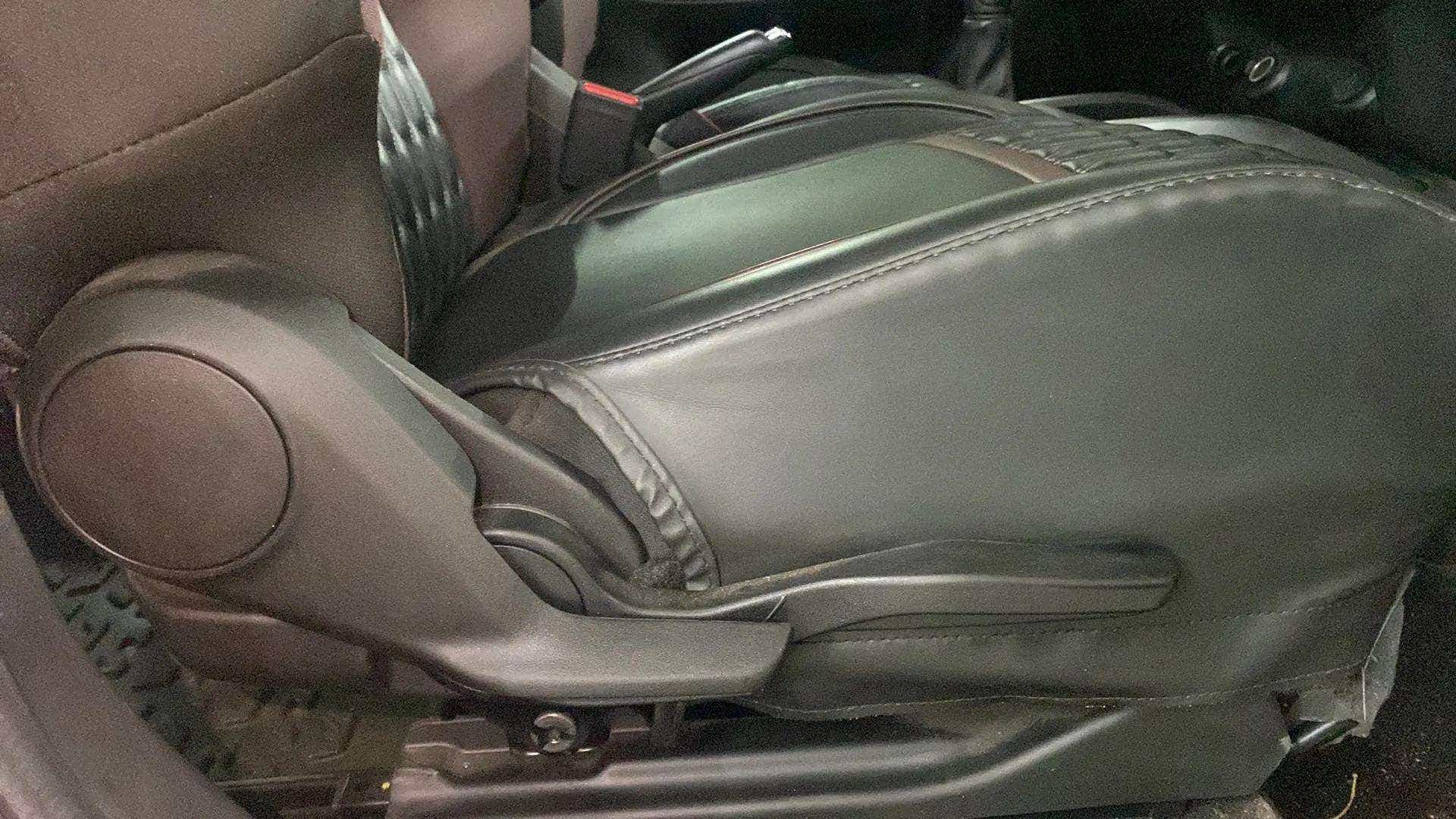 Side view of a Maruti Suzuki FRONX front seat