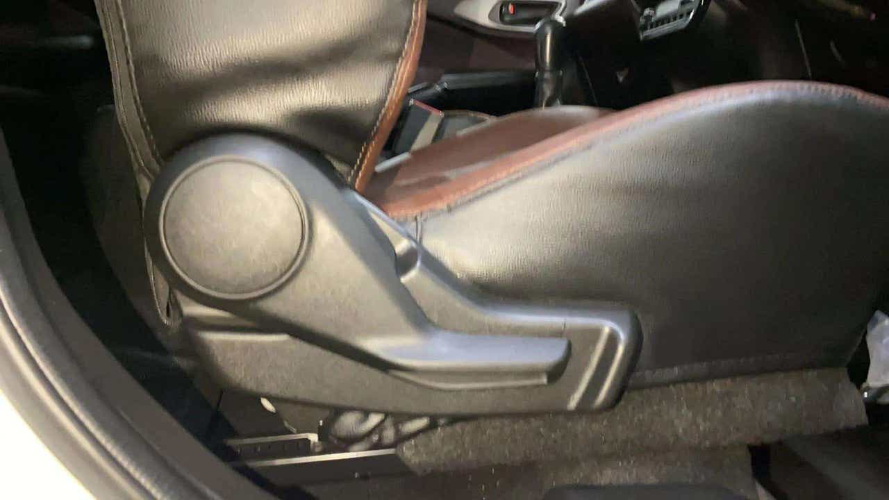 Side view of a Maruti Suzuki FRONX front seat interior