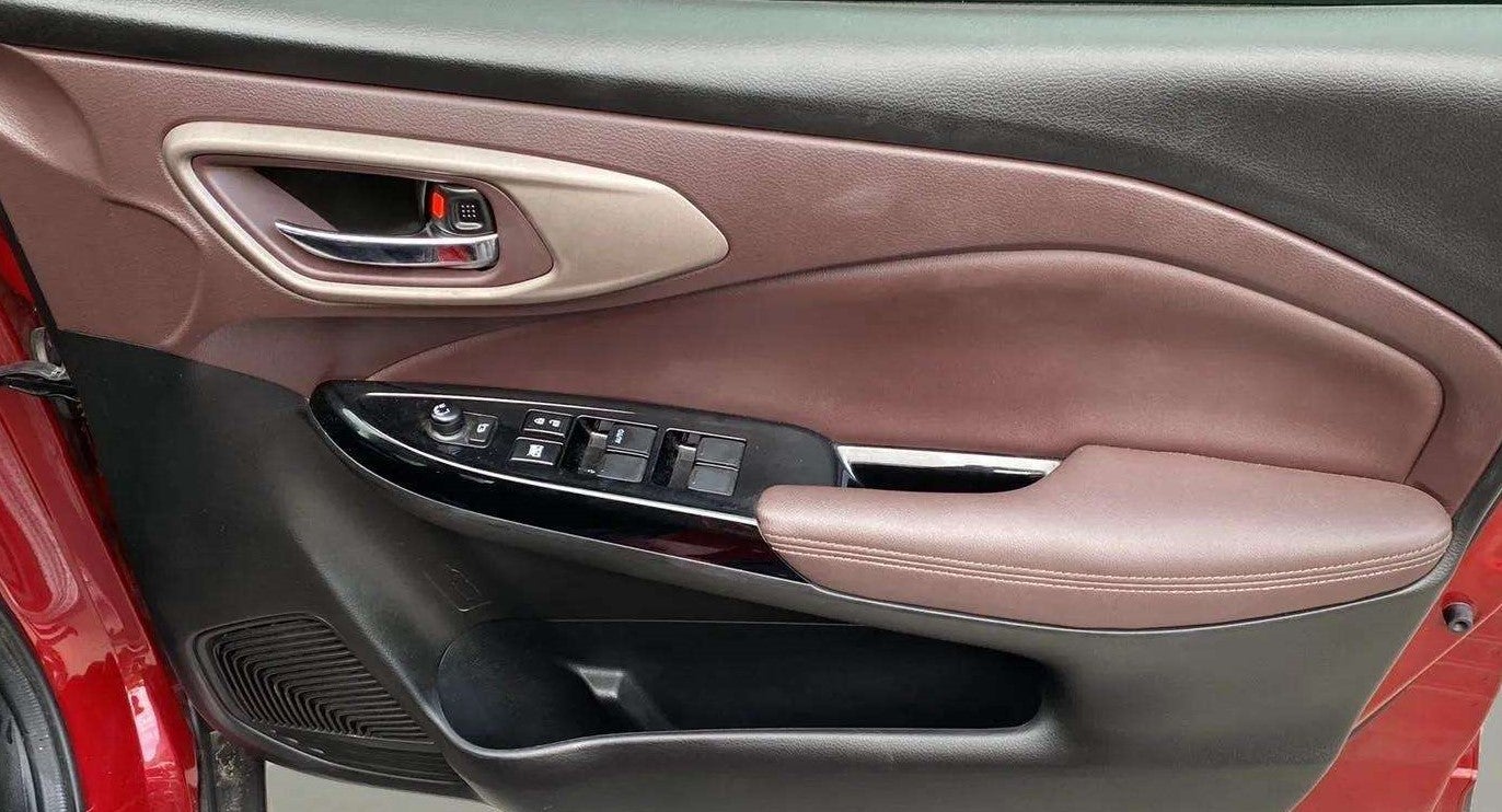 Front door panel of a Maruti Suzuki FRONX