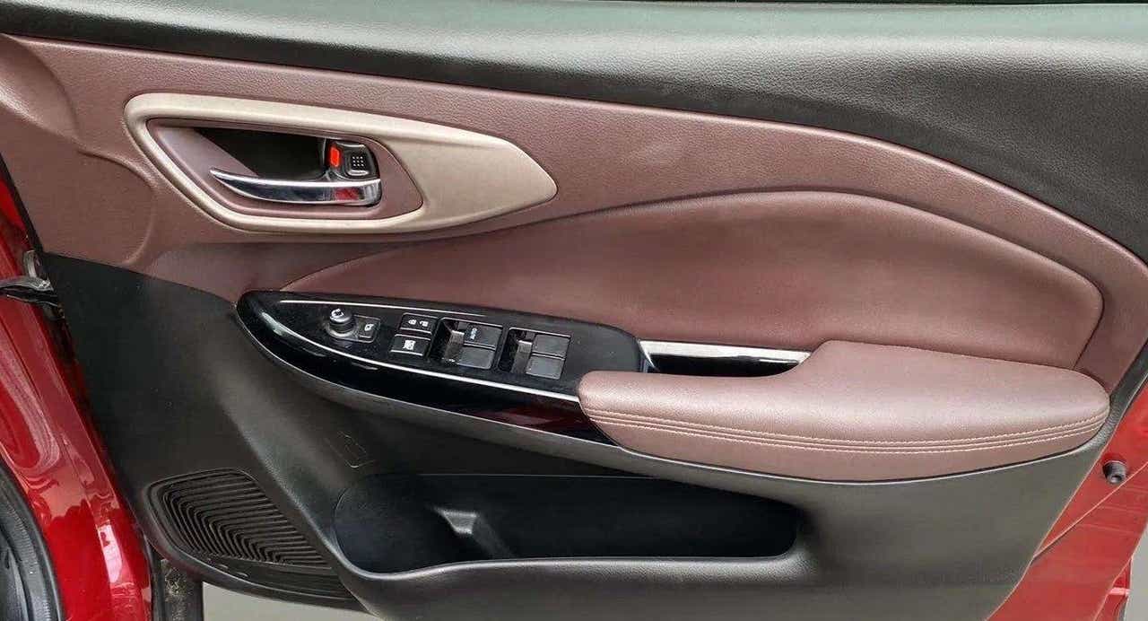 Front door panel of a Maruti Suzuki FRONX