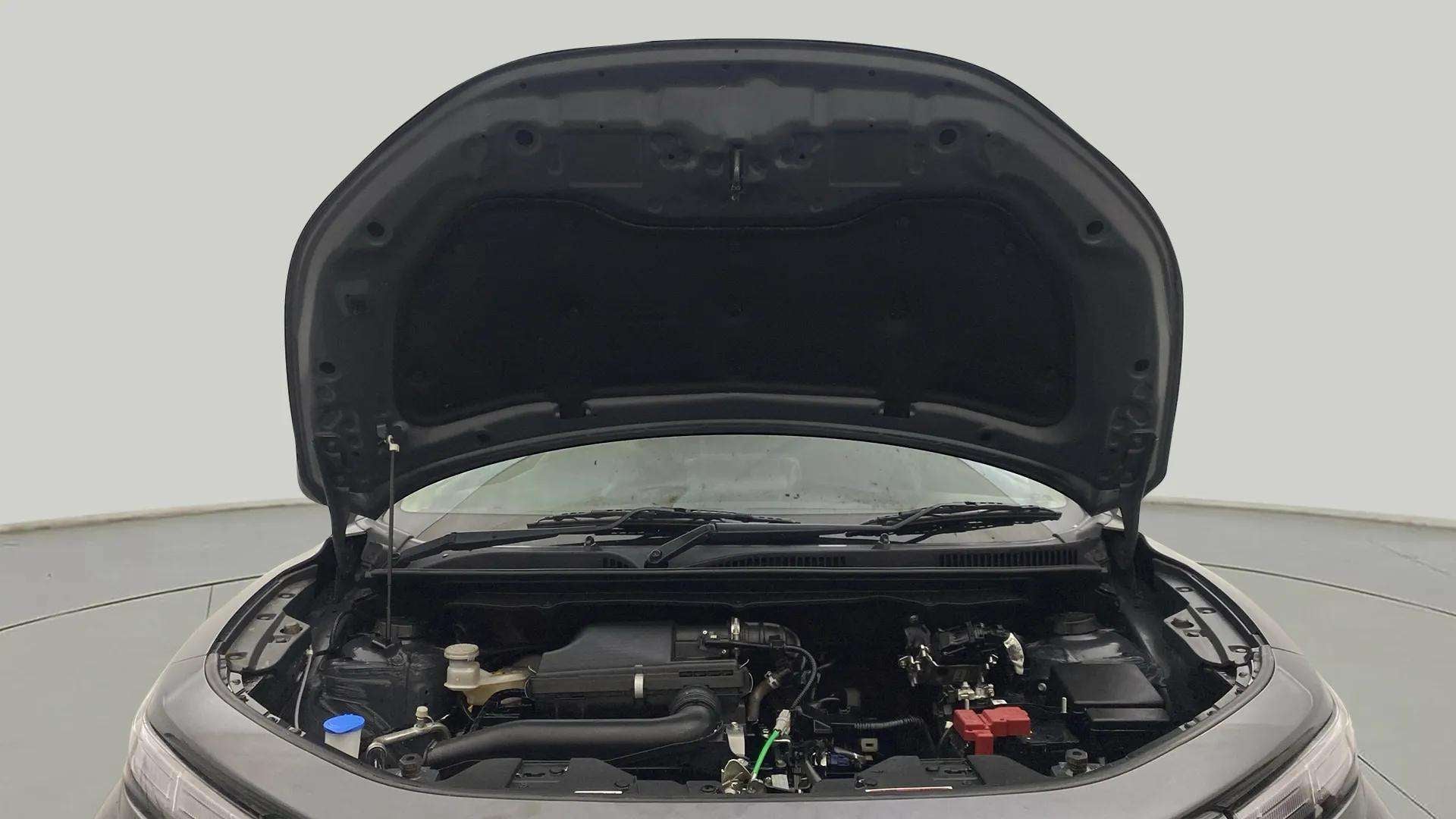 Engine bay view of a Maruti Suzuki FRONX