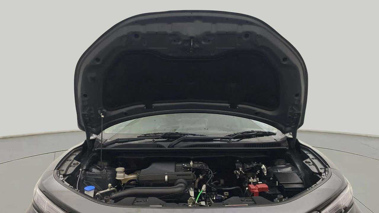 Engine bay view of a Maruti Suzuki FRONX