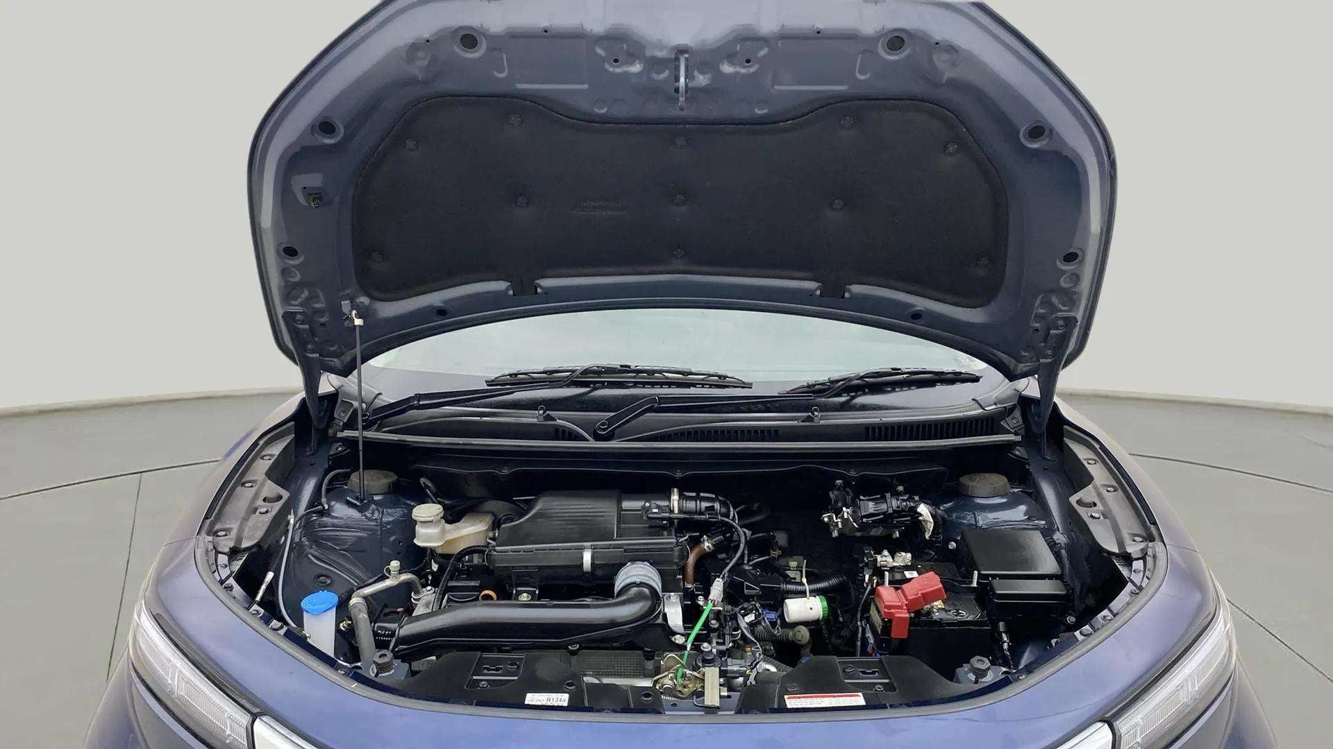 Engine bay view of a Maruti Suzuki FRONX