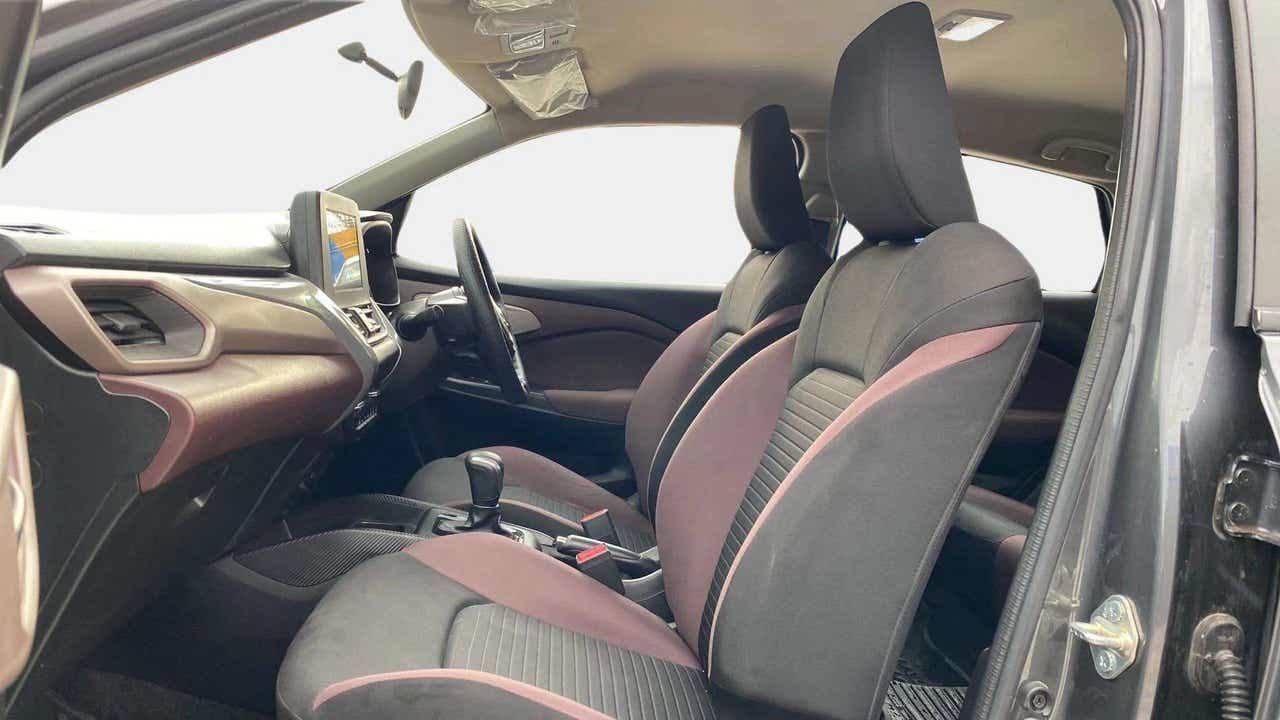 Front interior view of a Maruti Suzuki FRONX
