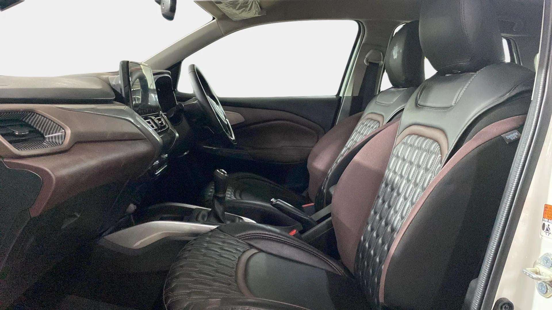 Front interior view of a Maruti Suzuki FRONX