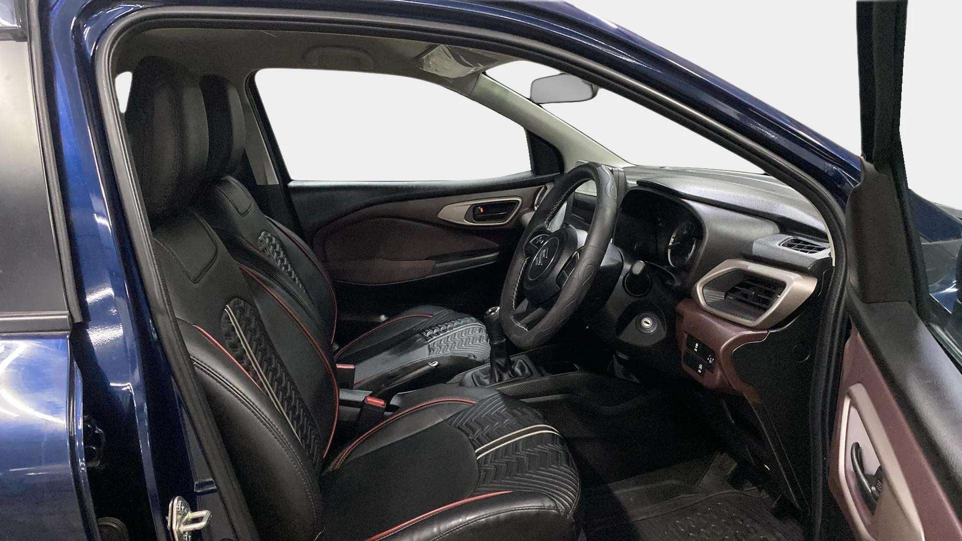 Interior cabin view of a Maruti Suzuki FRONX