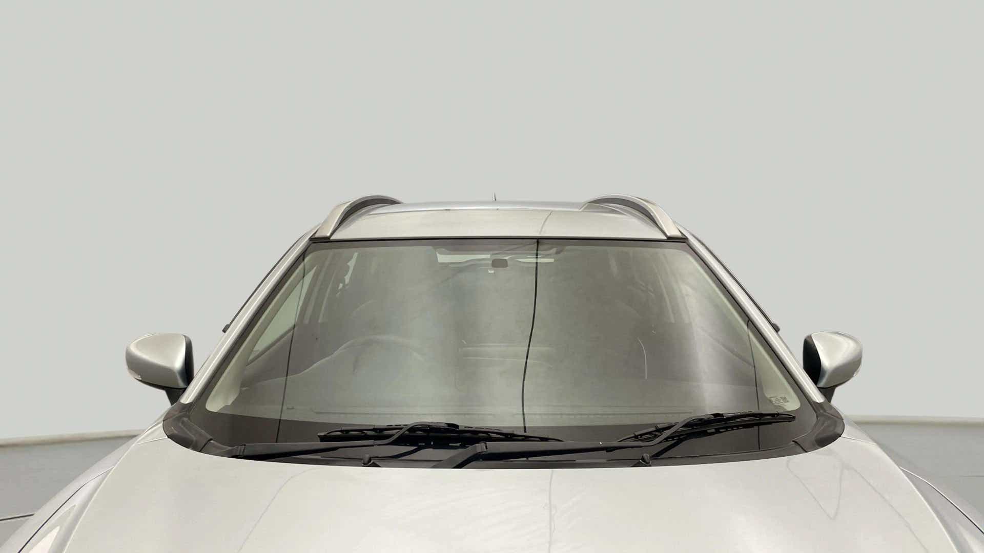 Front windshield view of a Maruti Suzuki FRONX