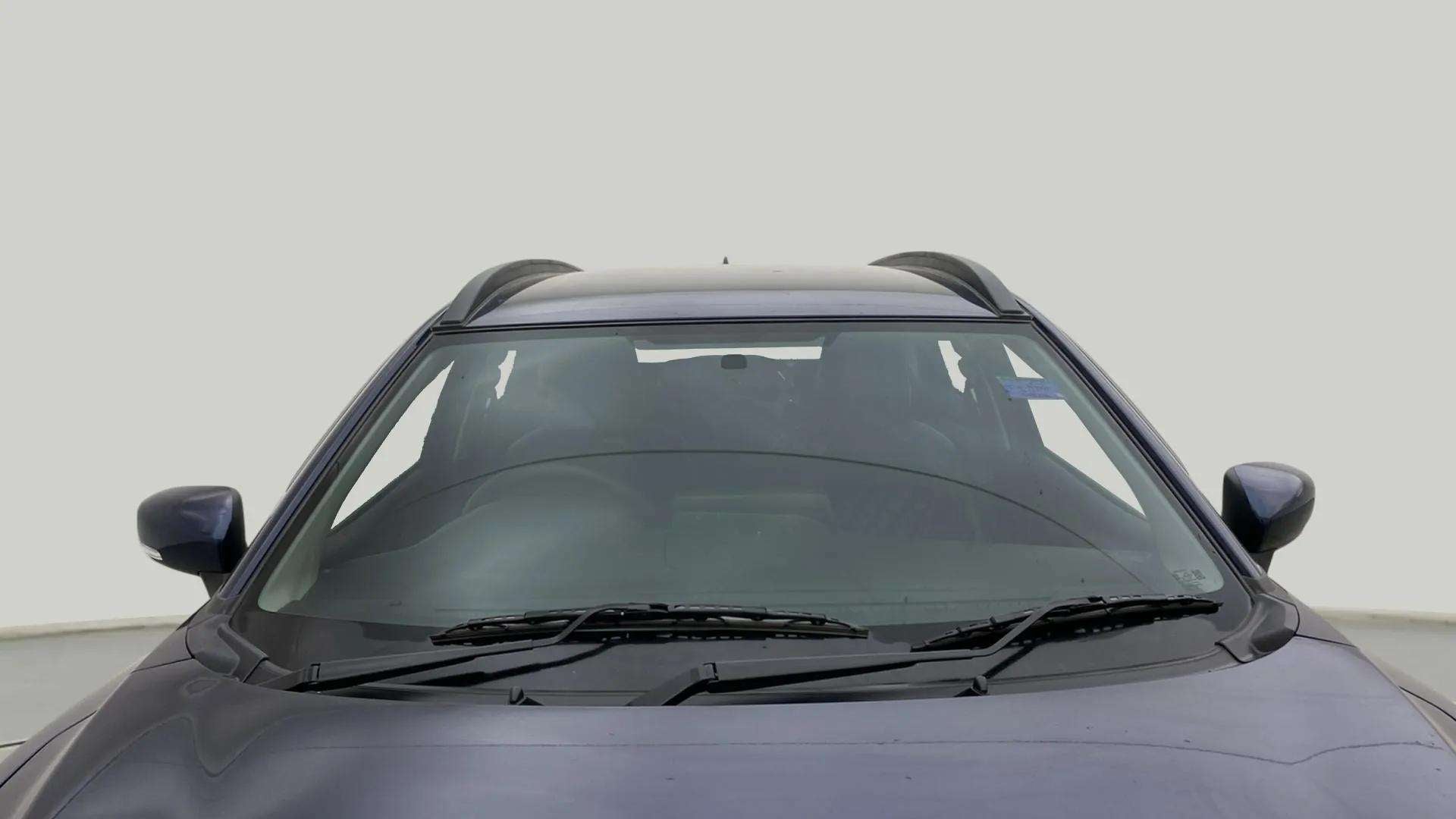 Front windshield view of a Maruti Suzuki FRONX