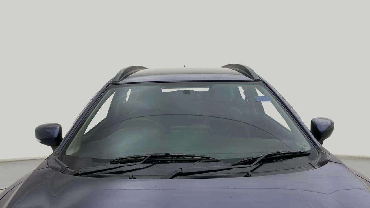 Front windshield view of a Maruti Suzuki FRONX