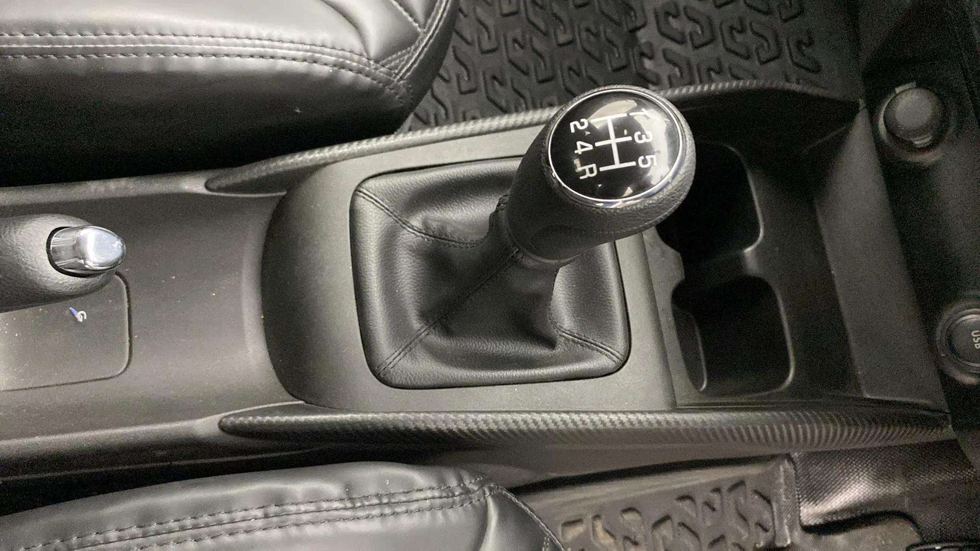 Gear lever close-up of a Maruti Suzuki FRONX