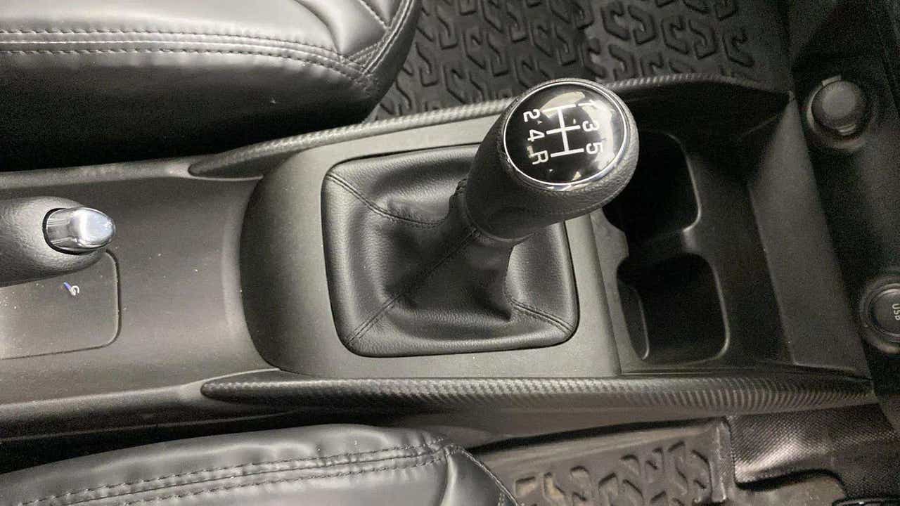 Gear lever close-up of a Maruti Suzuki FRONX