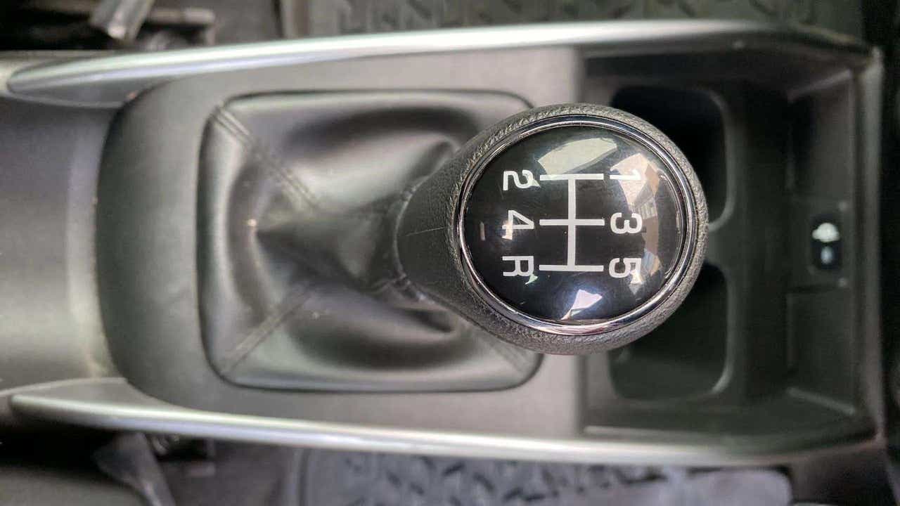 Gear lever of a Maruti Suzuki FRONX