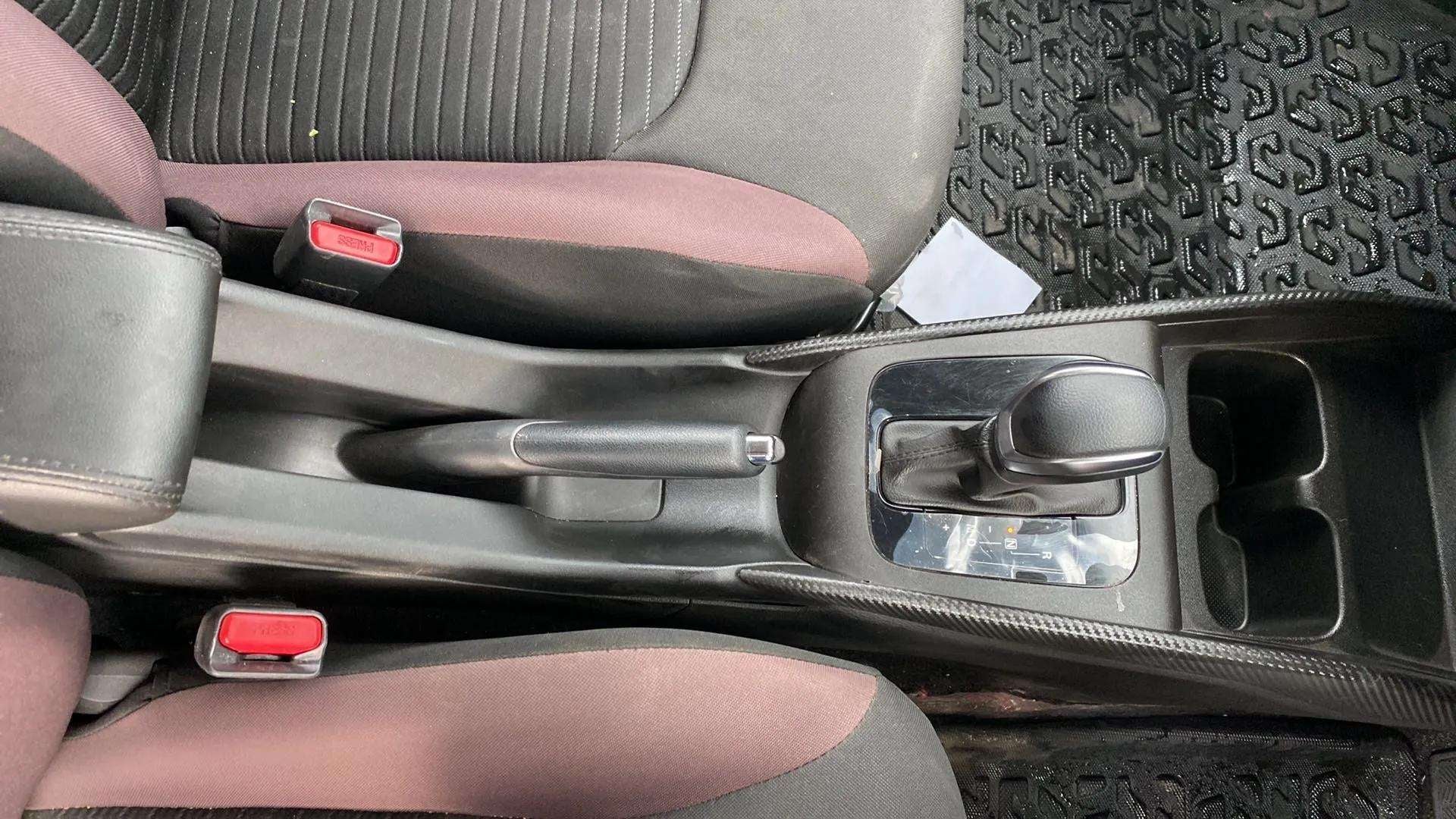 Center console and gear lever of a Maruti Suzuki FRONX