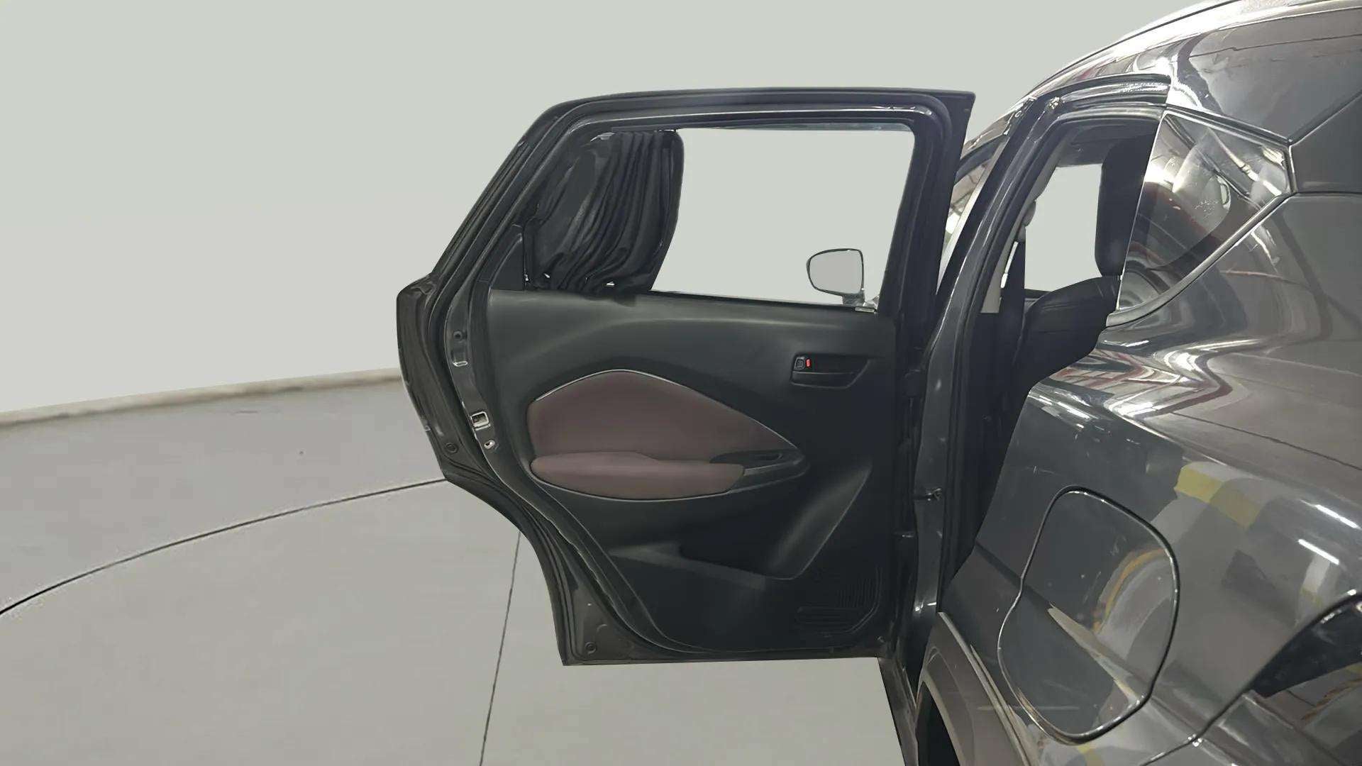 Rear left door view of a Maruti Suzuki FRONX