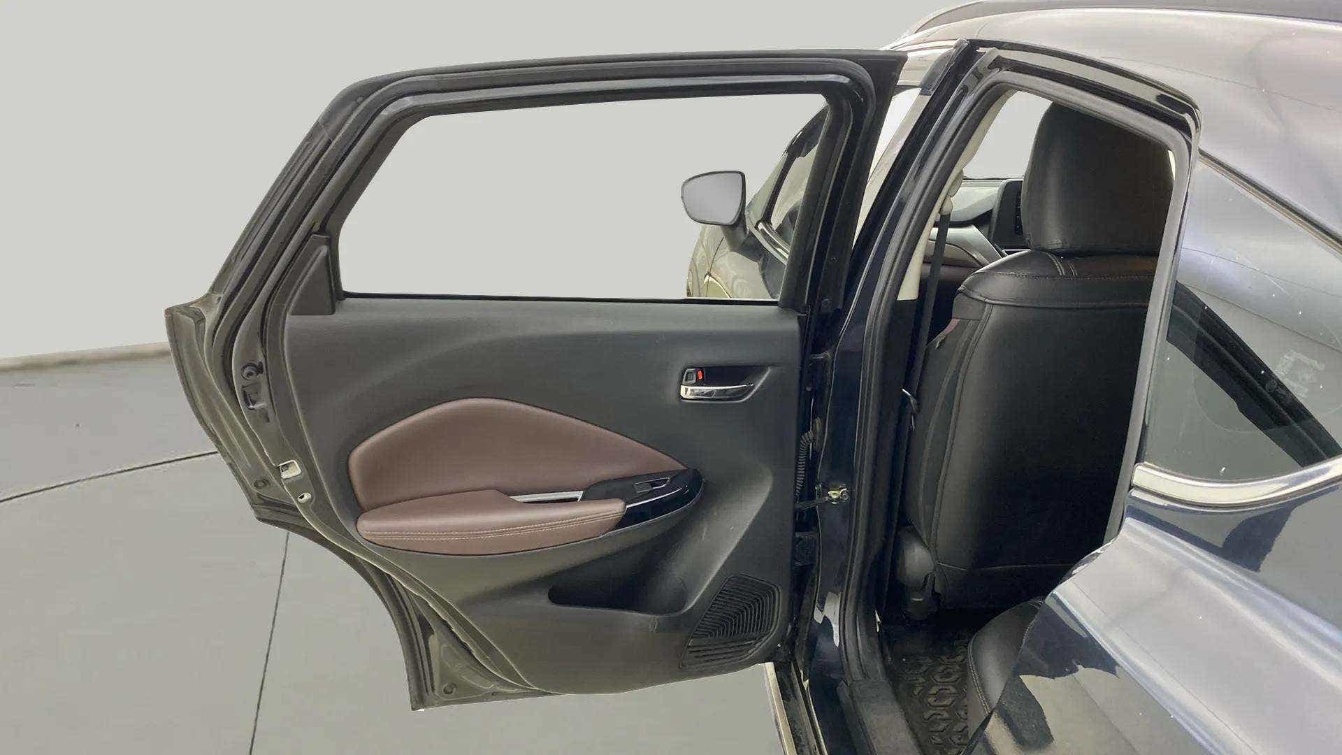 Rear left door interior of a Maruti Suzuki FRONX