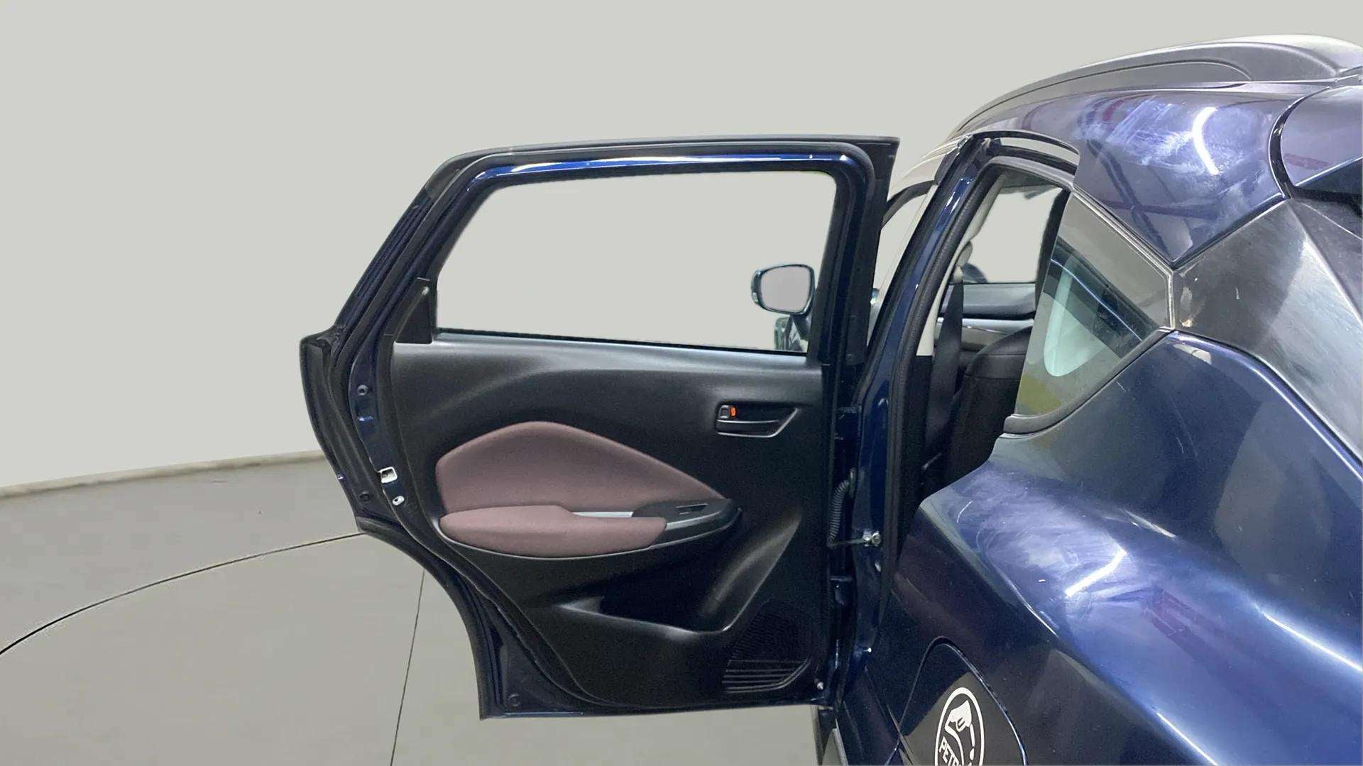 Rear door and side profile of a Maruti Suzuki FRONX