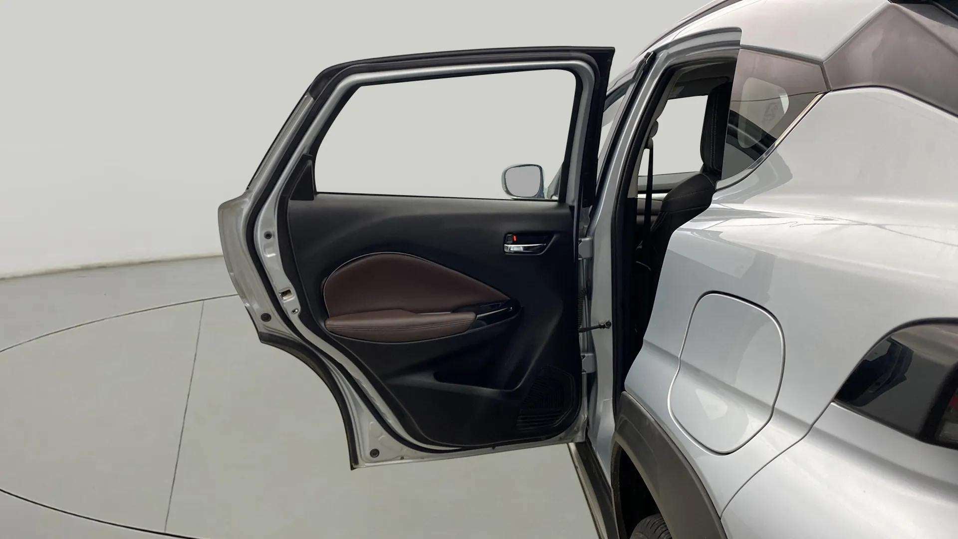 Rear left door interior of a Maruti Suzuki FRONX
