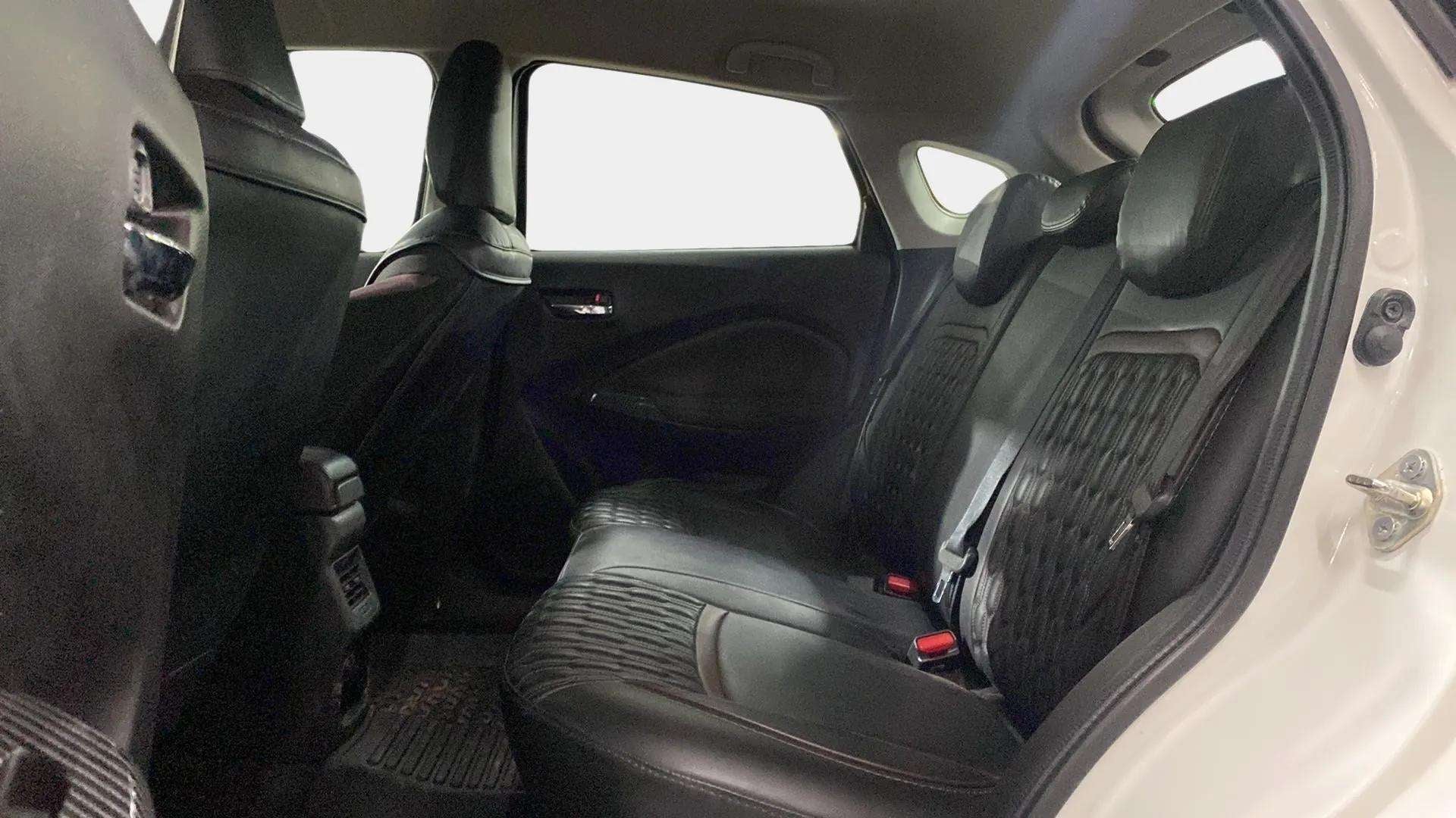 Rear seat view of a Maruti Suzuki FRONX