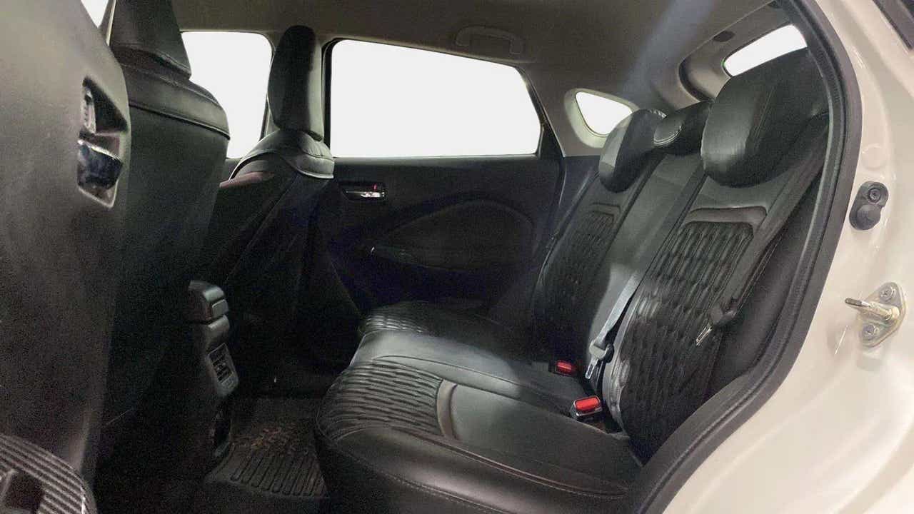 Rear seat view of a Maruti Suzuki FRONX