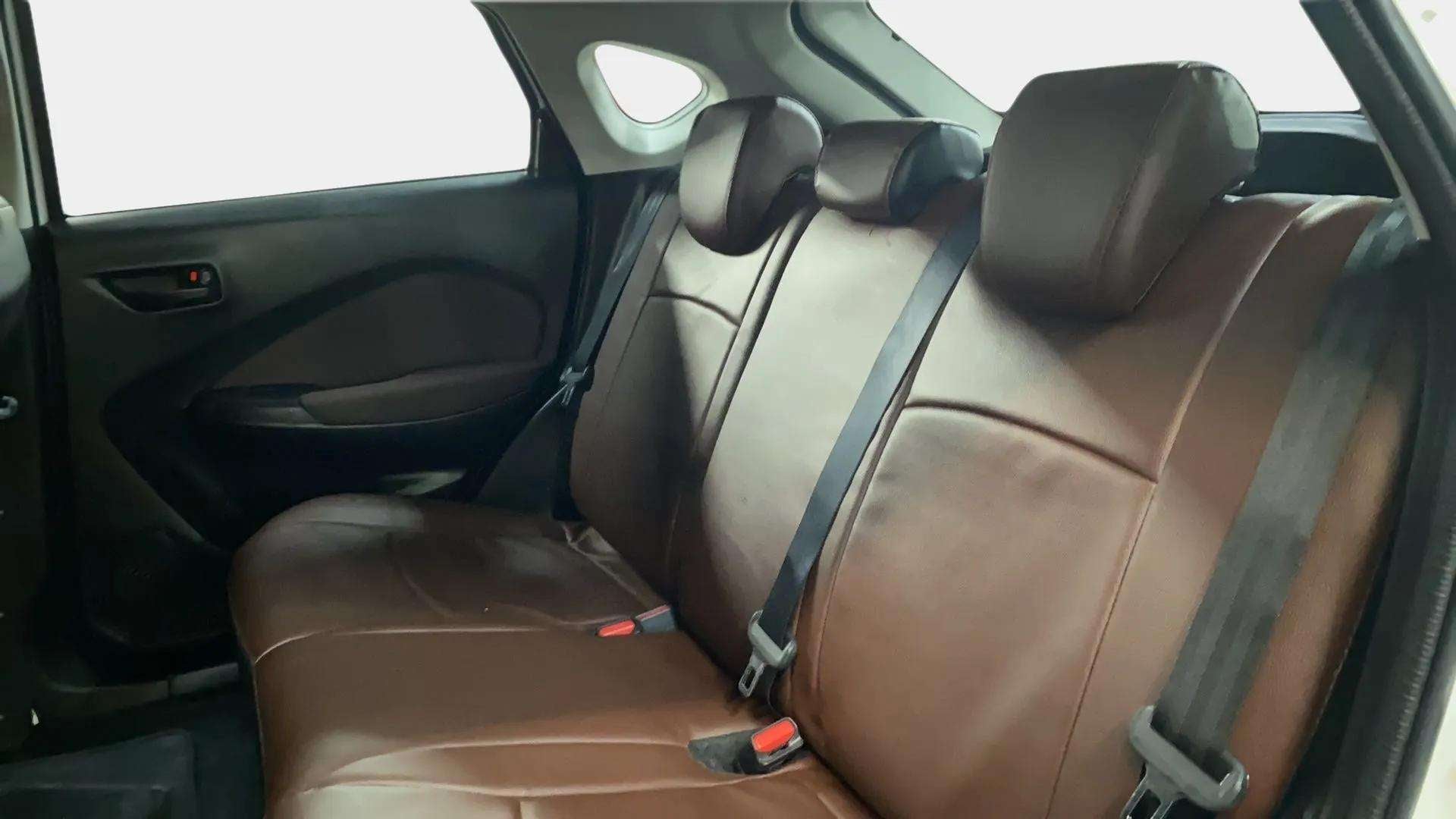Rear seat view of a Maruti Suzuki FRONX