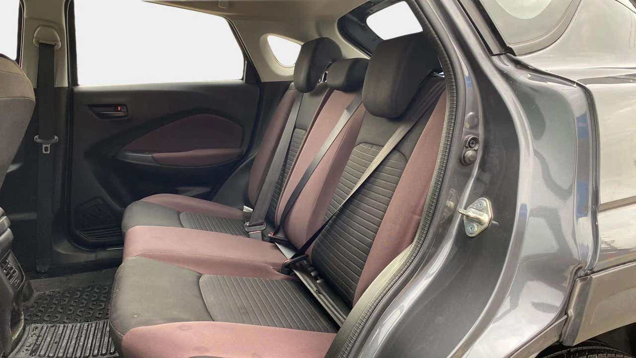 Rear seat view of a Maruti Suzuki FRONX