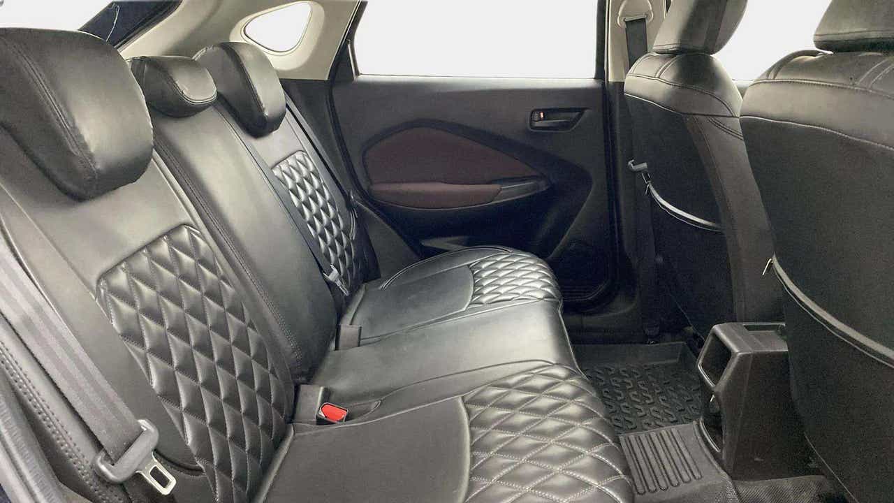 Rear seat area of a Maruti Suzuki FRONX