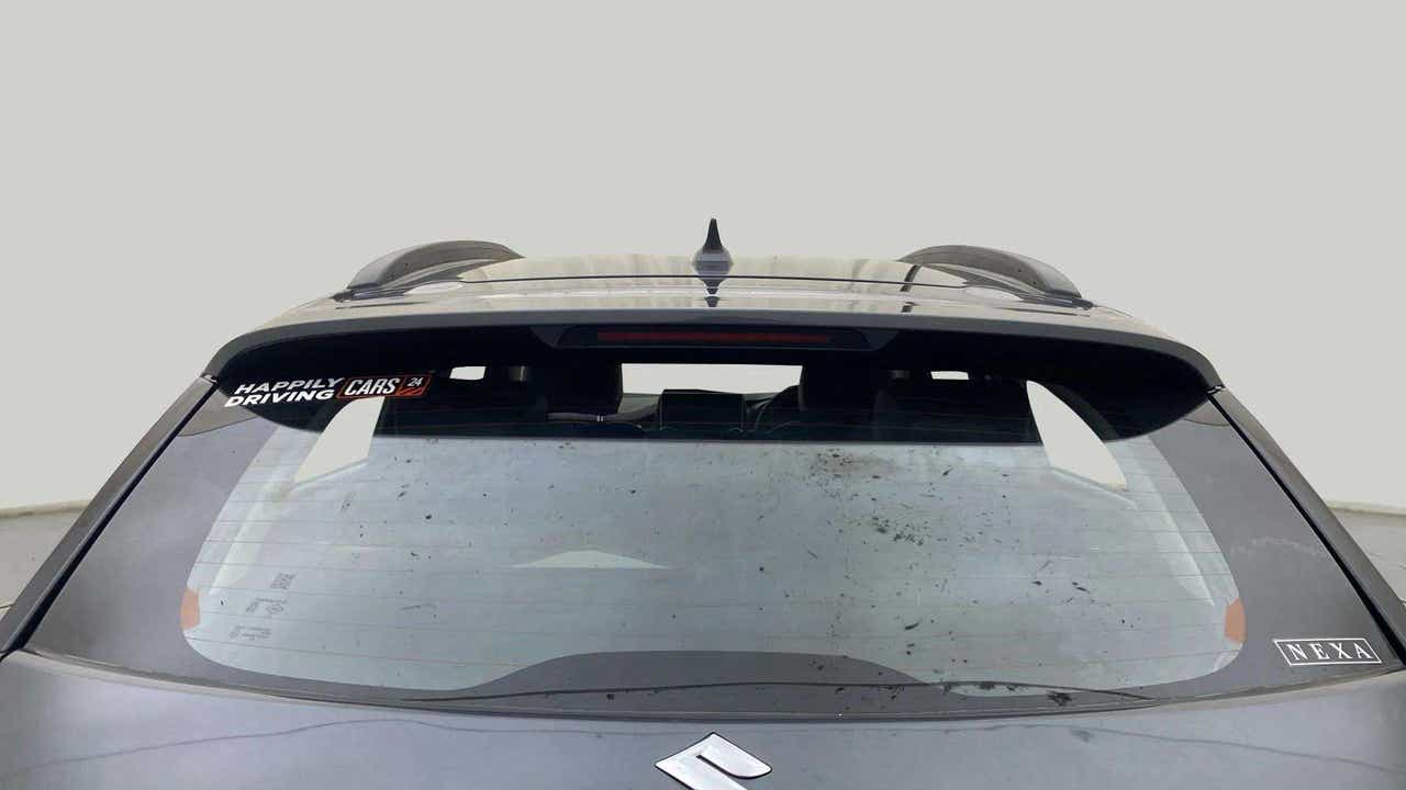 Rear view of a Maruti Suzuki FRONX