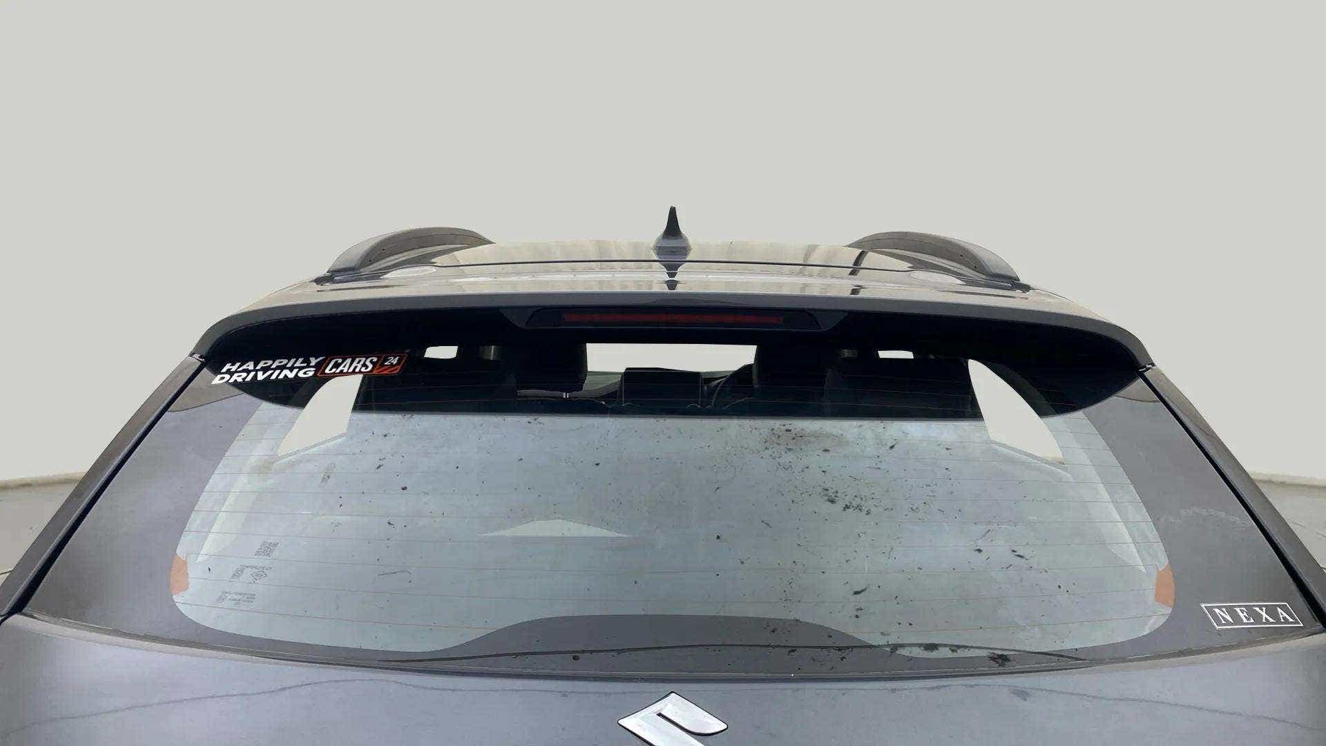 Rear view of a Maruti Suzuki FRONX