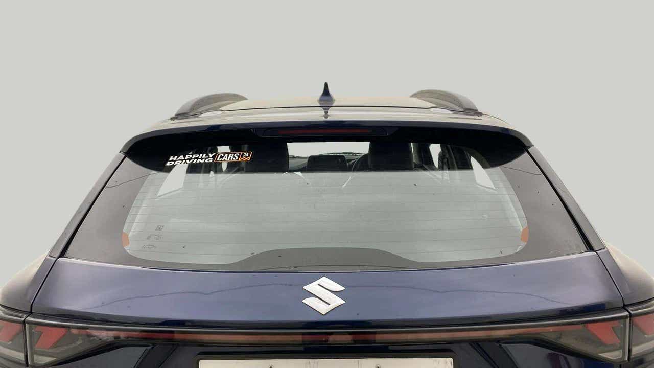 Rear view of a Maruti Suzuki FRONX