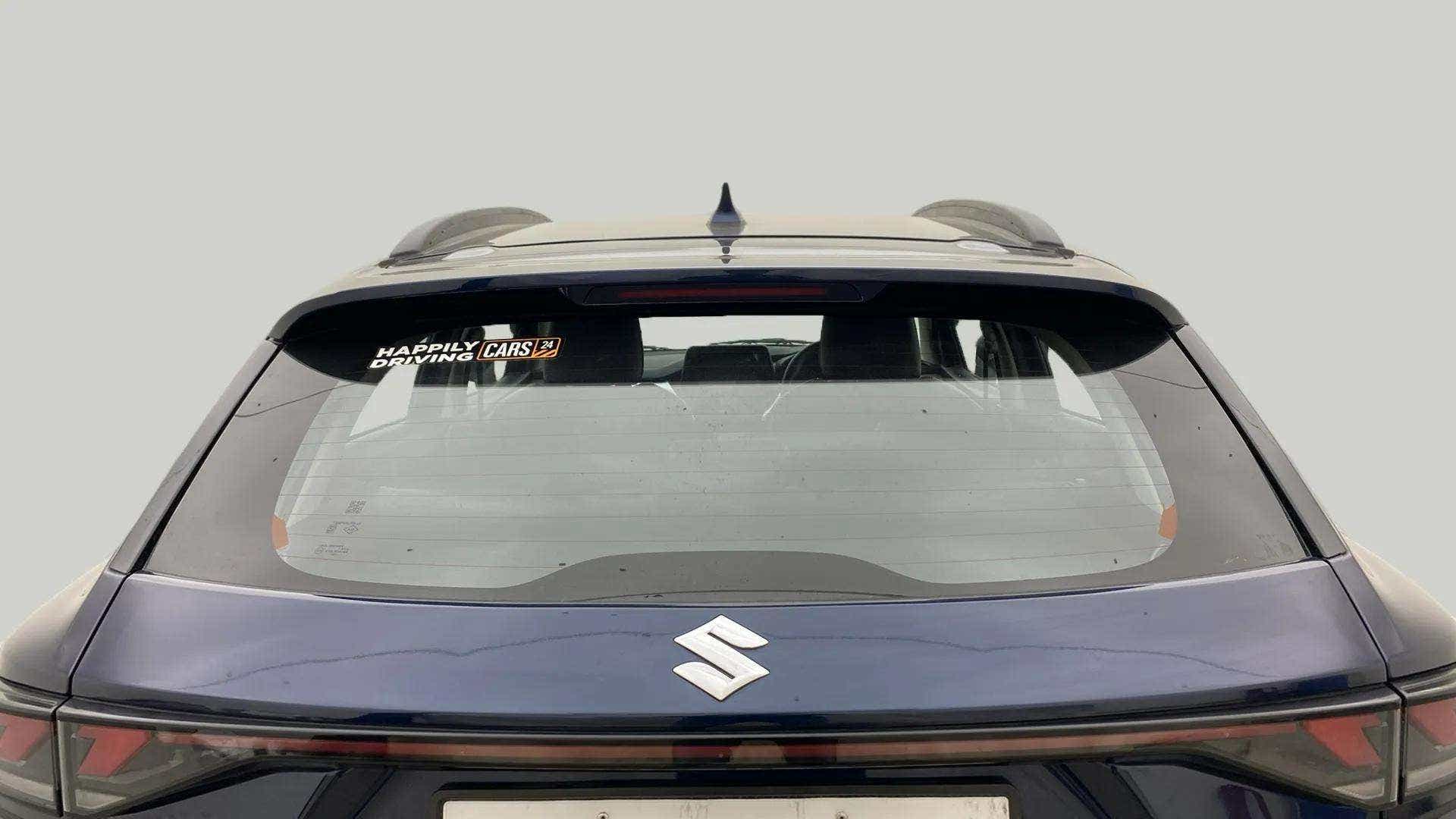 Rear view of a Maruti Suzuki FRONX