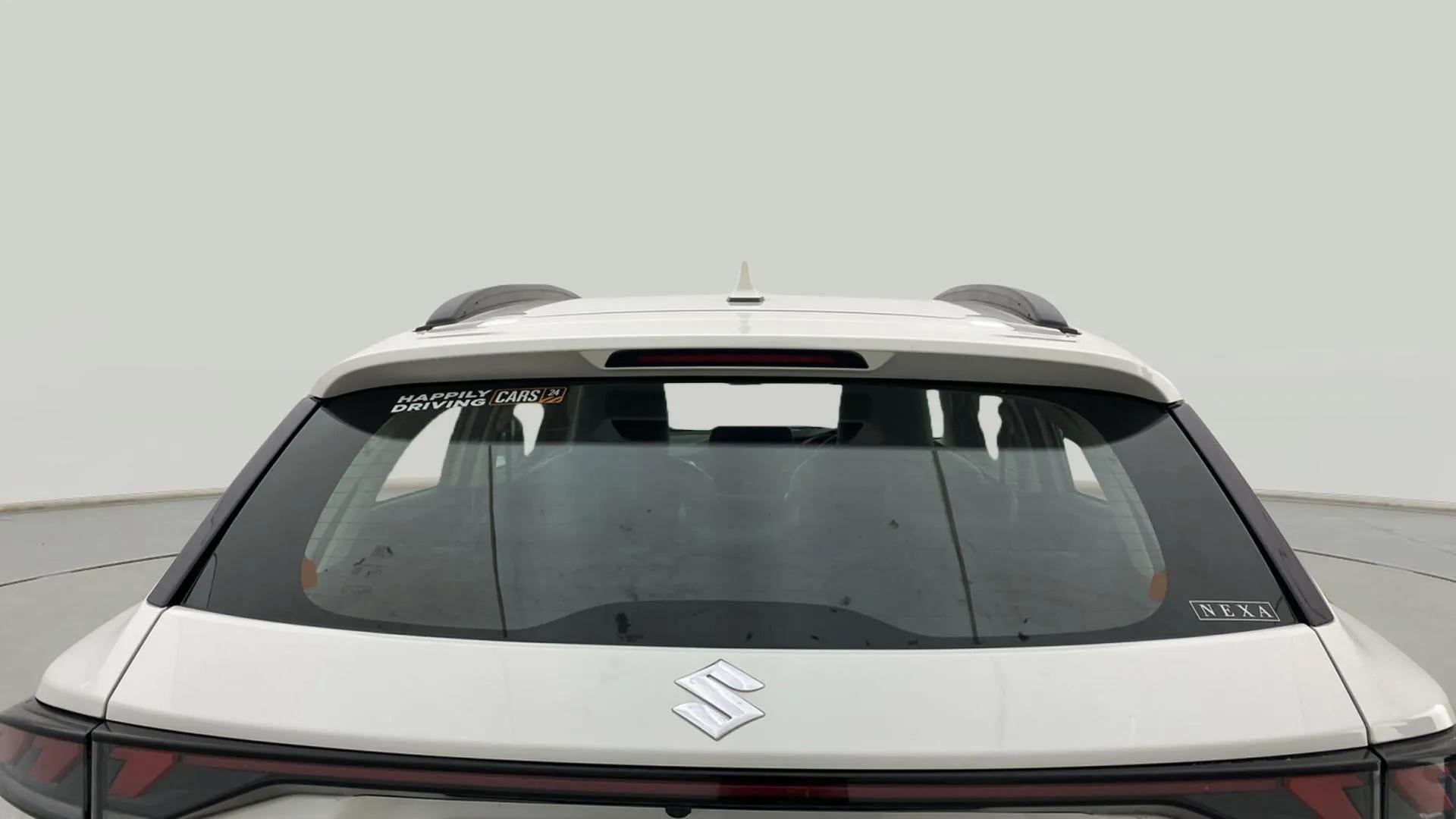 Rear view of a Maruti Suzuki FRONX