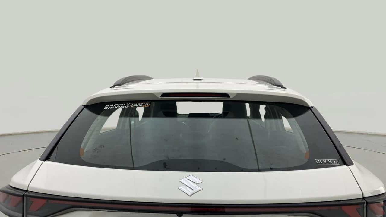 Rear view of a Maruti Suzuki FRONX