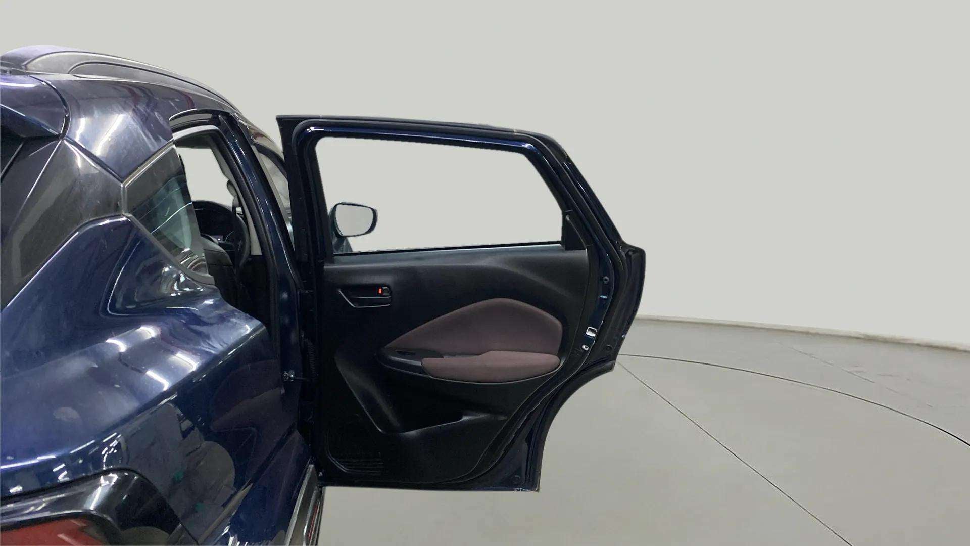 Rear door and side view of a Maruti Suzuki FRONX