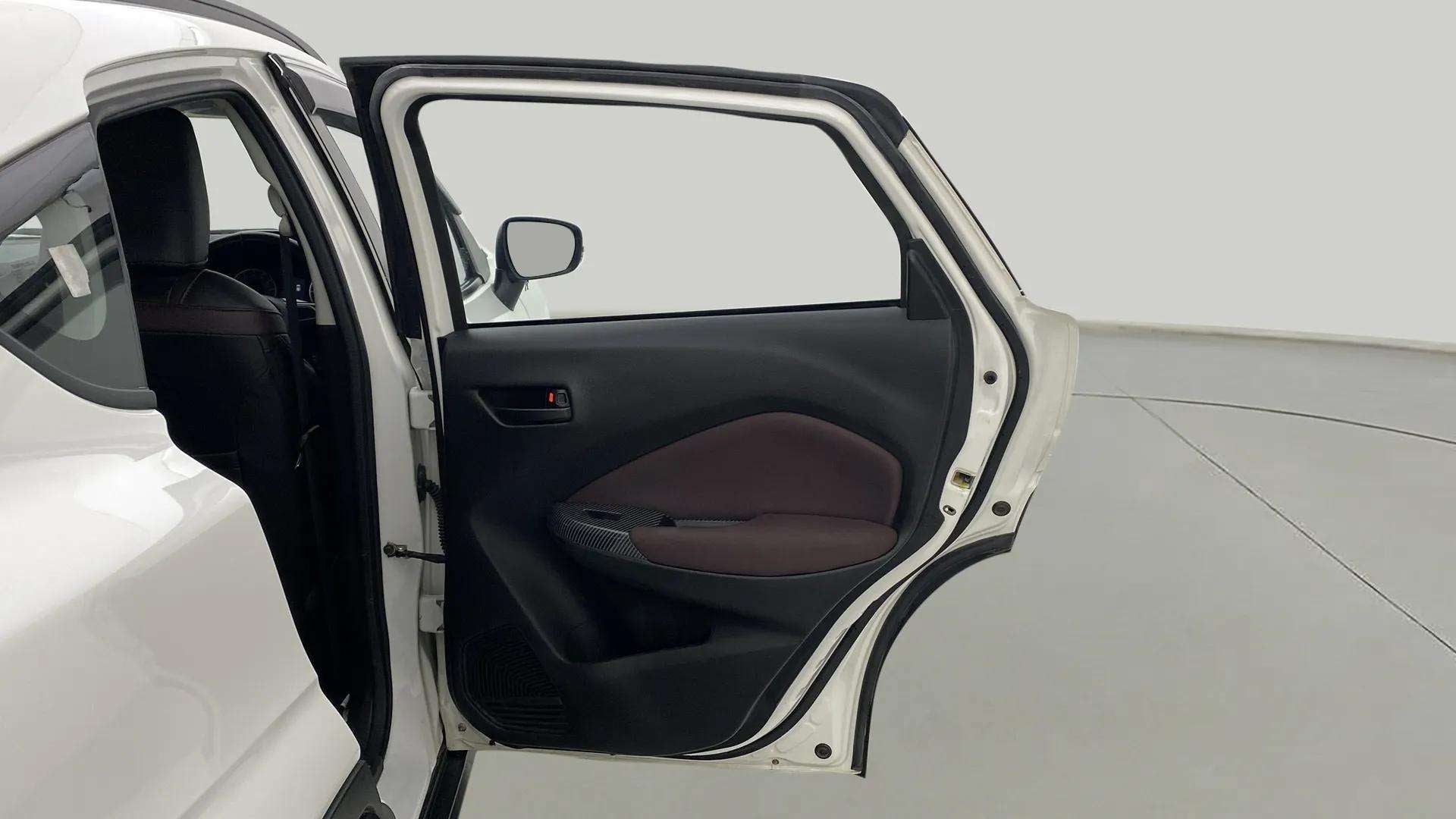 Rear door interior of a Maruti Suzuki FRONX